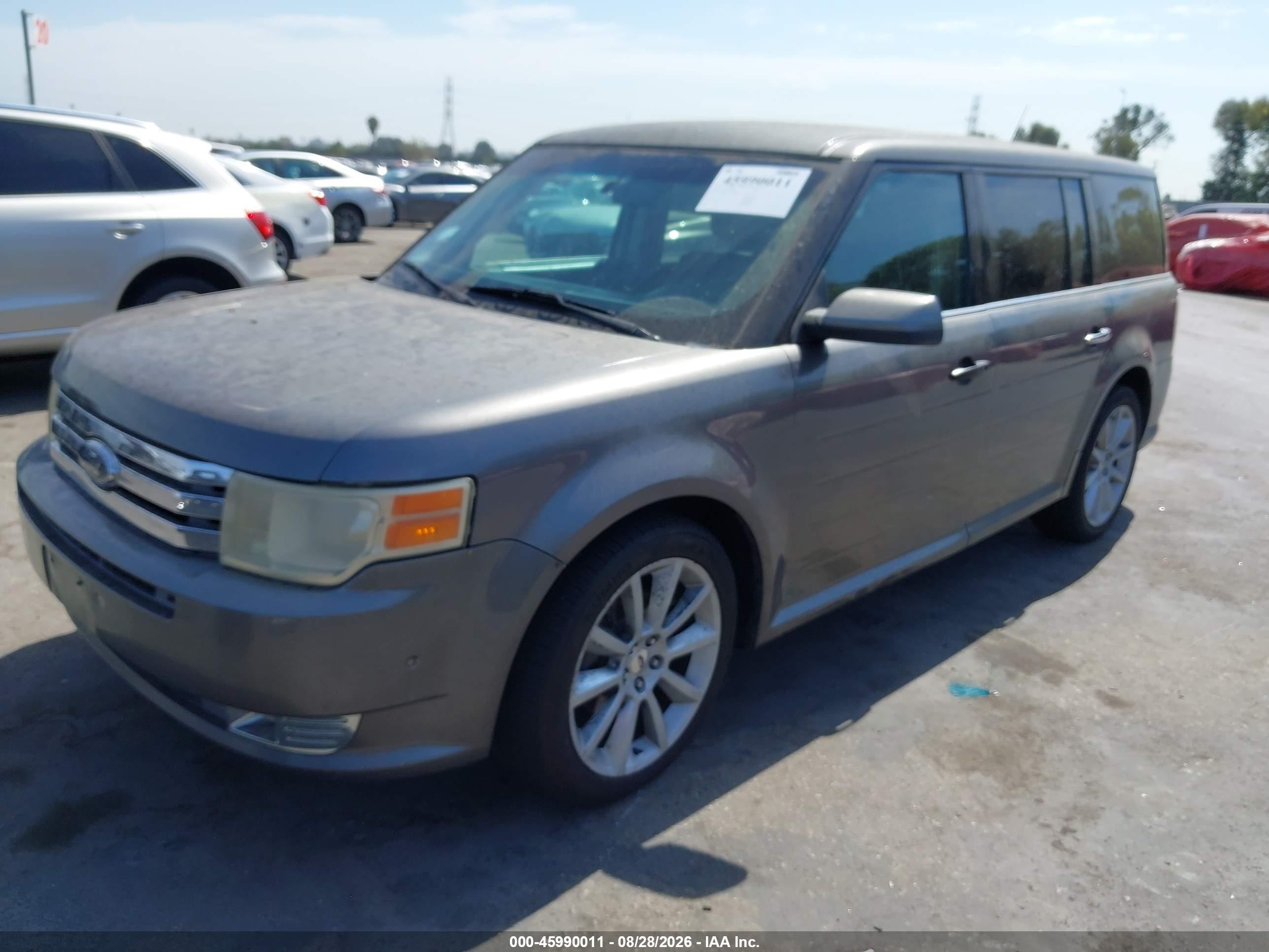 2010 Ford Flex Sel Gray vin: 2FMHK6CT9ABA53829
