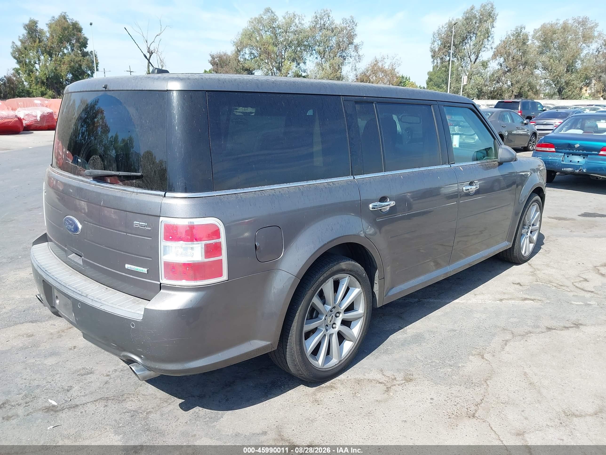 2010 Ford Flex Sel Gray vin: 2FMHK6CT9ABA53829