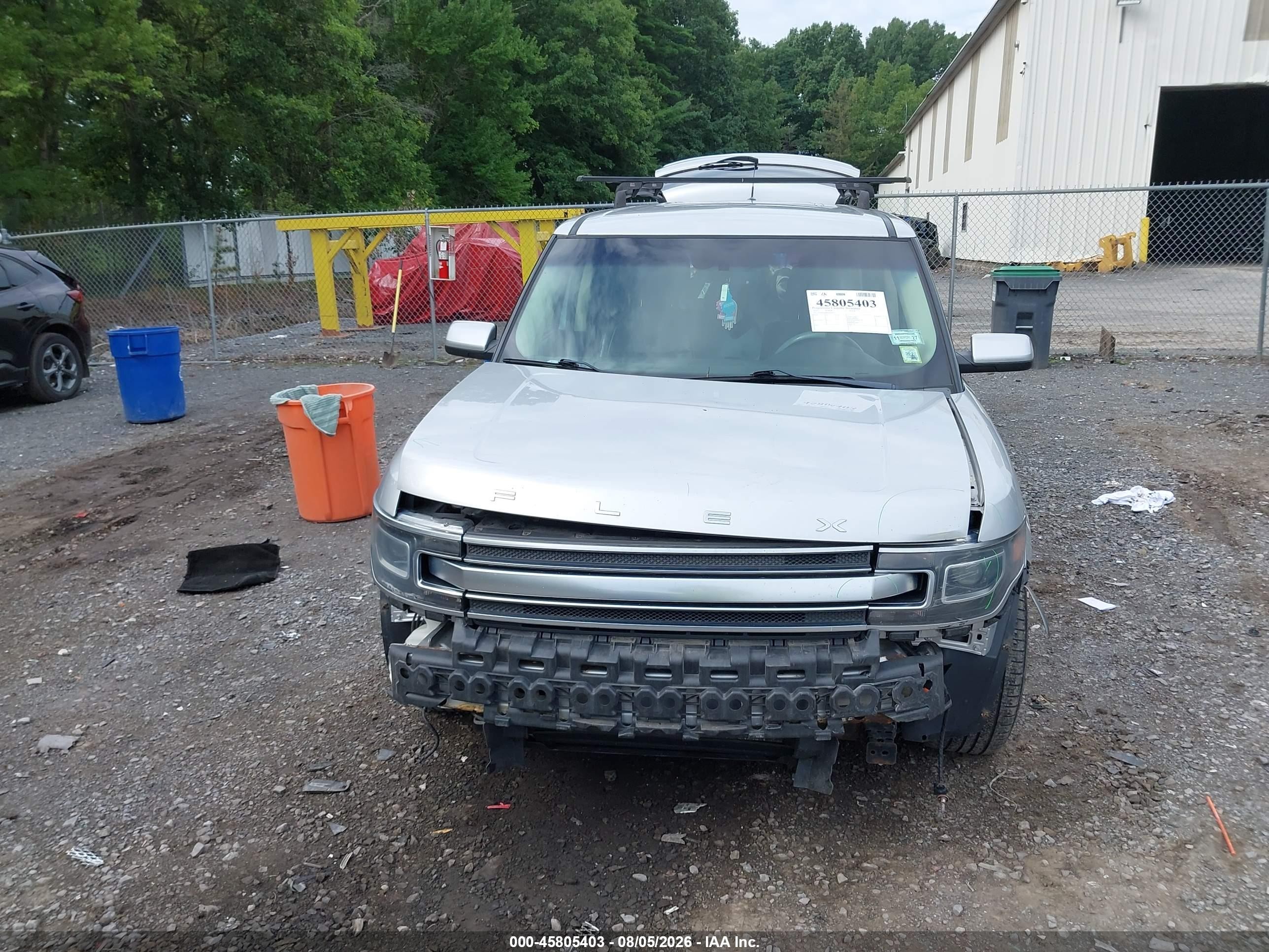 2015 Ford Flex Limited Серый vin: 2FMHK6D80FBA09347