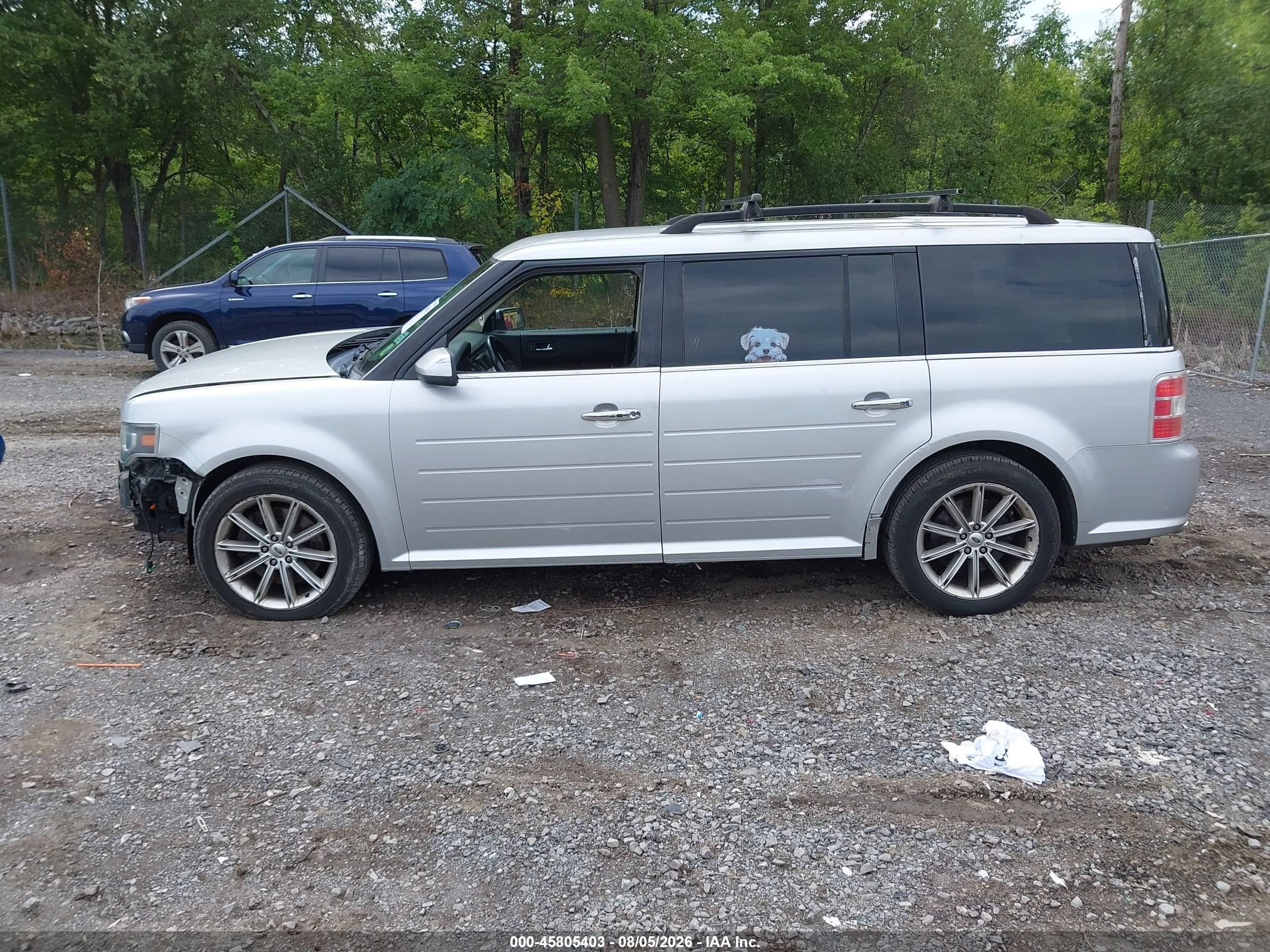 2015 Ford Flex Limited Серый vin: 2FMHK6D80FBA09347