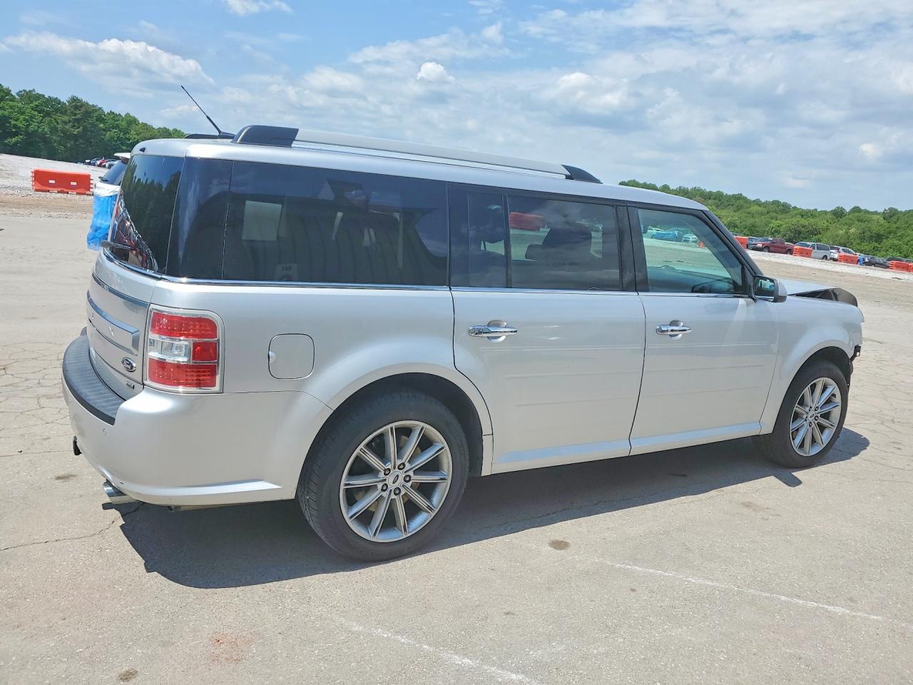 2017 Ford Flex Limited Белый vin: 2FMHK6D80HBA11635
