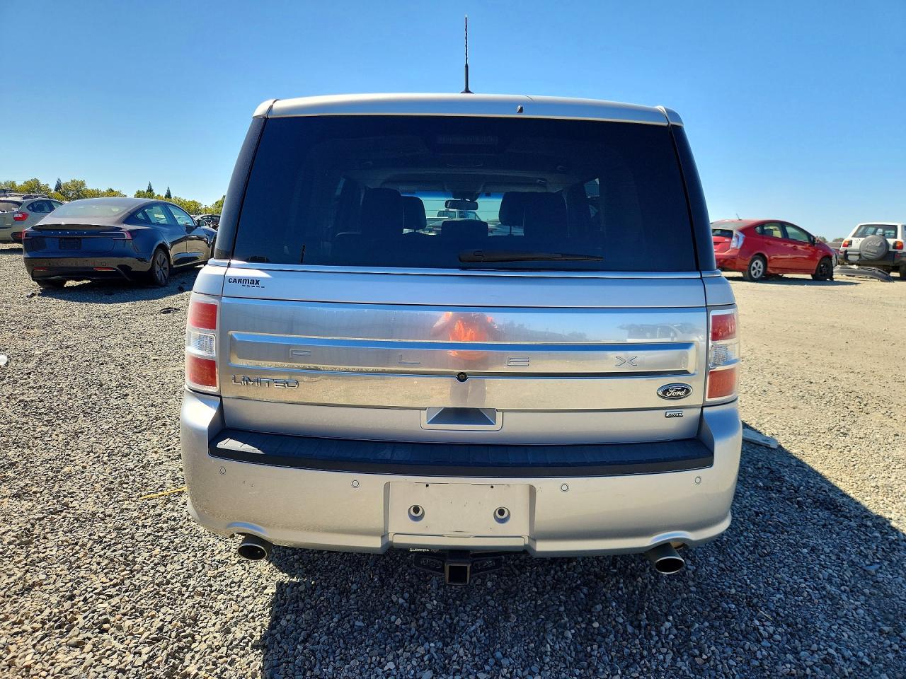 2015 Ford Flex Limited Silver vin: 2FMHK6D81FBA03797