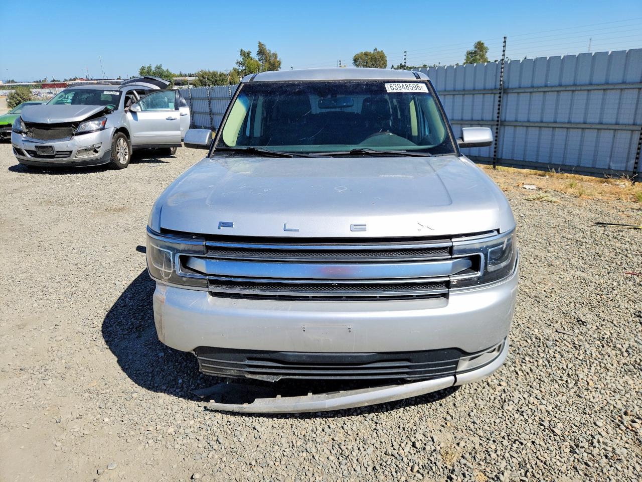 2015 Ford Flex Limited Silver vin: 2FMHK6D81FBA03797
