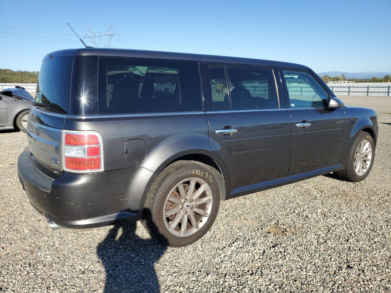 2017 Ford Flex Limited Серый vin: 2FMHK6D81HBA04922