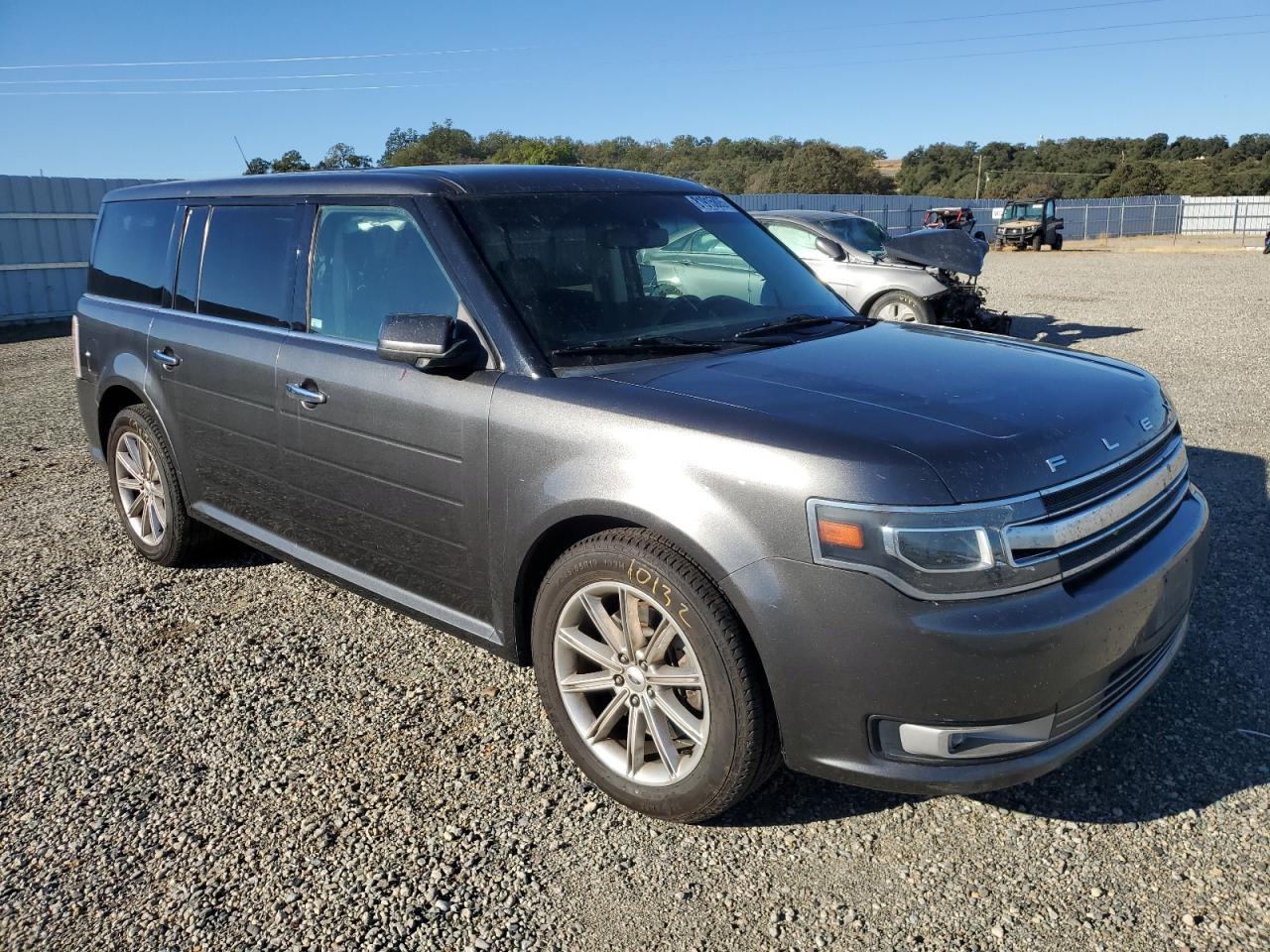 2017 Ford Flex Limited Серый vin: 2FMHK6D81HBA04922