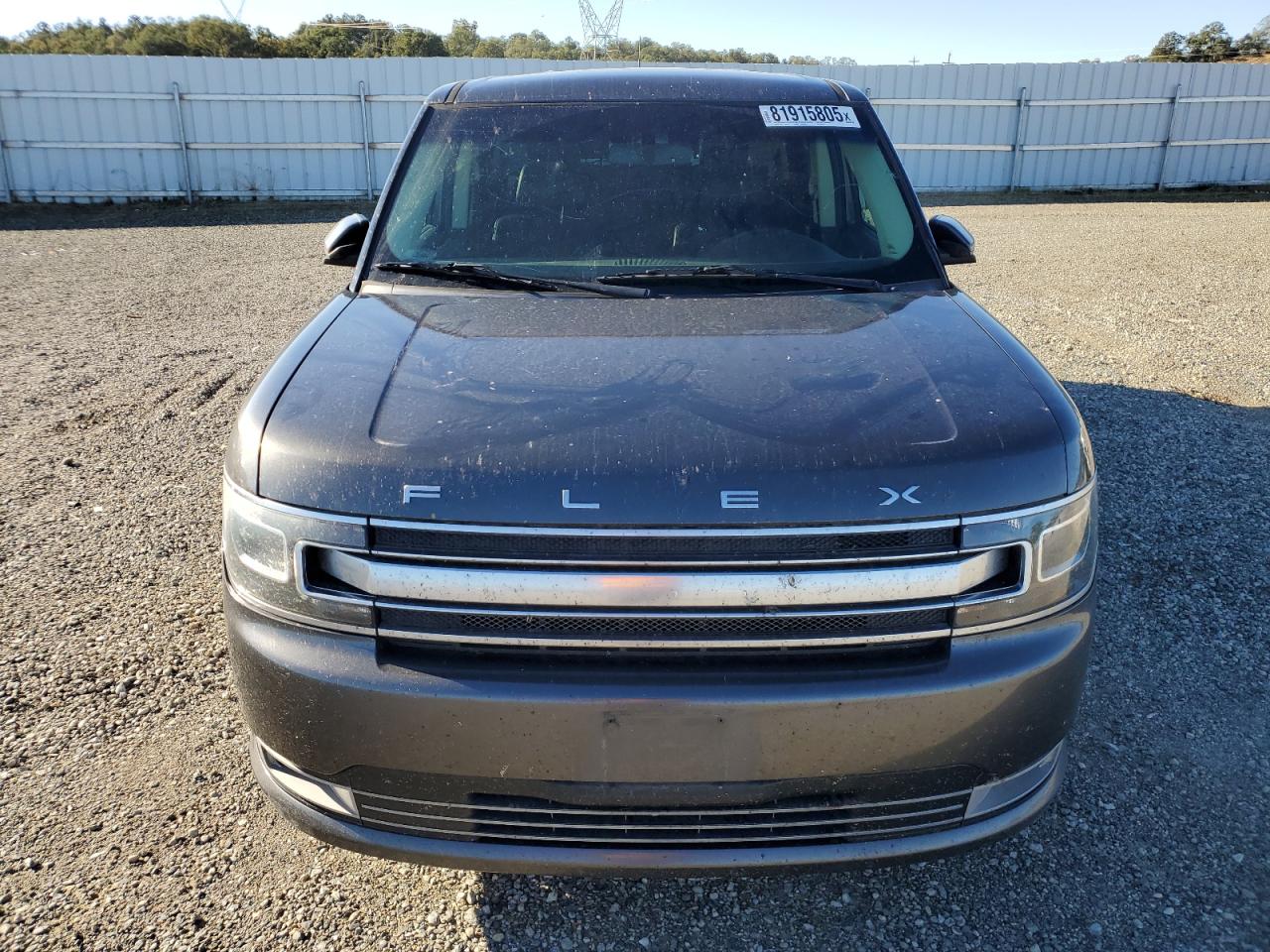 2017 Ford Flex Limited Серый vin: 2FMHK6D81HBA04922