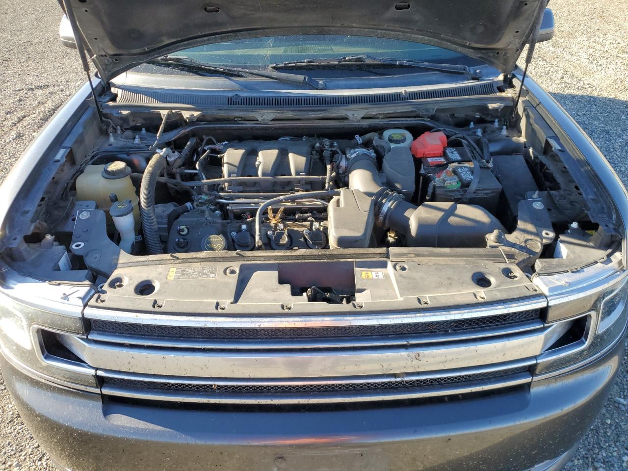 2017 Ford Flex Limited Серый vin: 2FMHK6D81HBA04922