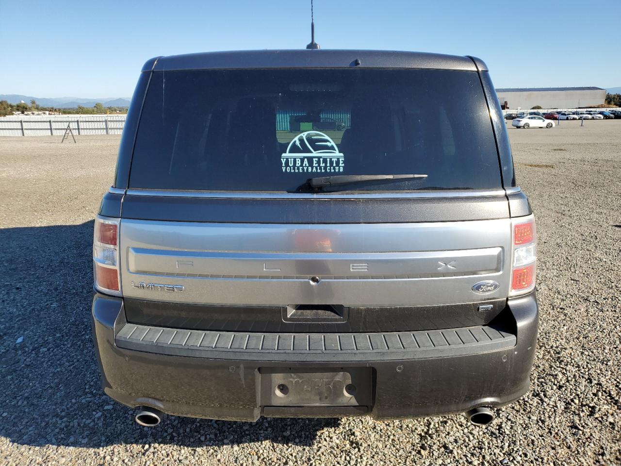 2017 Ford Flex Limited Серый vin: 2FMHK6D81HBA04922