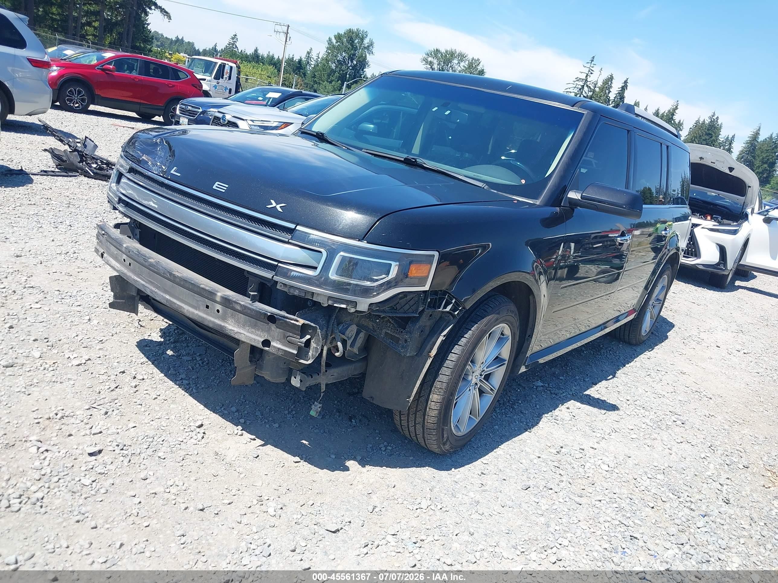 2013 Ford Flex Limited Brown vin: 2FMHK6D82DBD08934