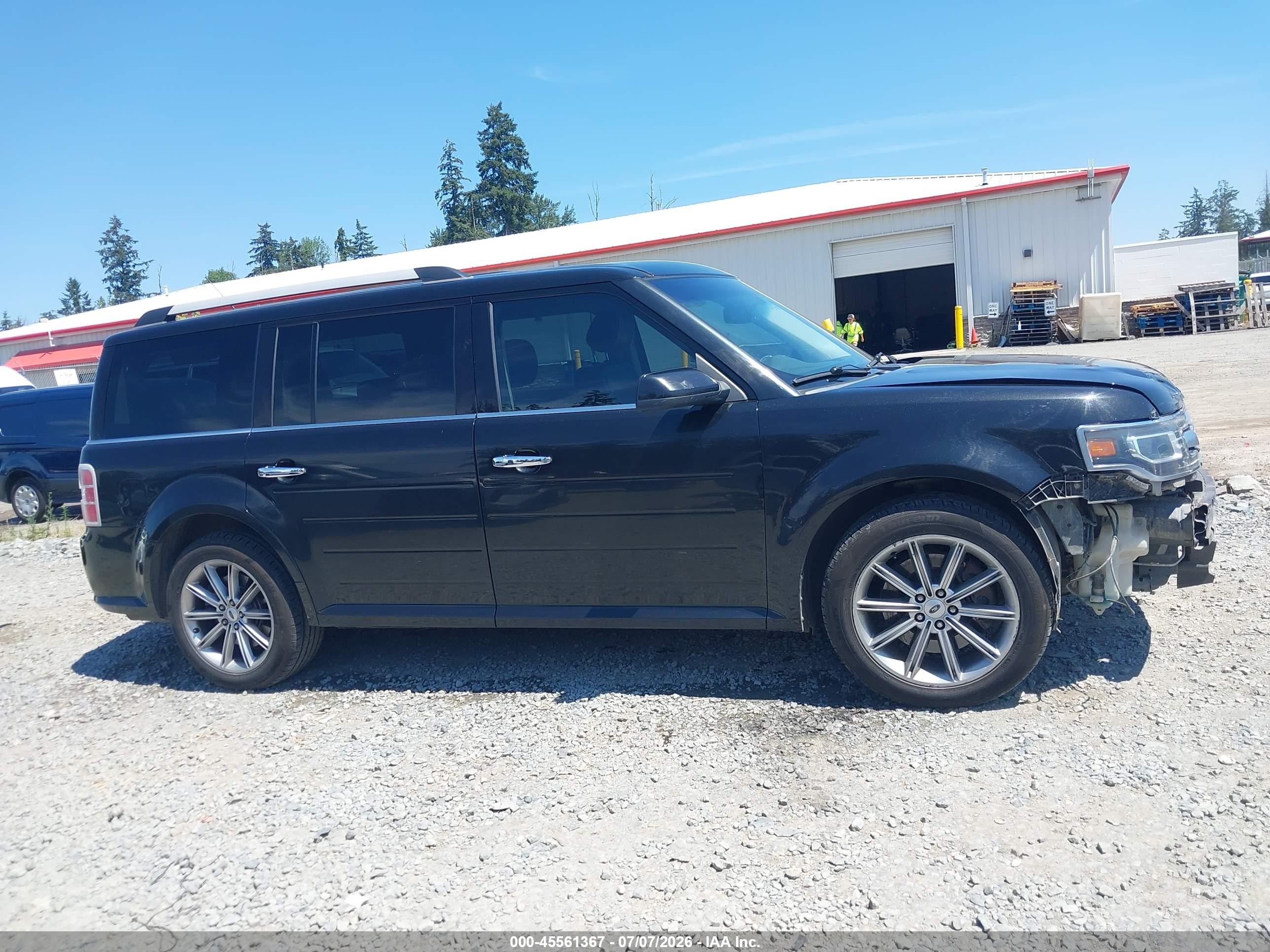 2013 Ford Flex Limited Brown vin: 2FMHK6D82DBD08934
