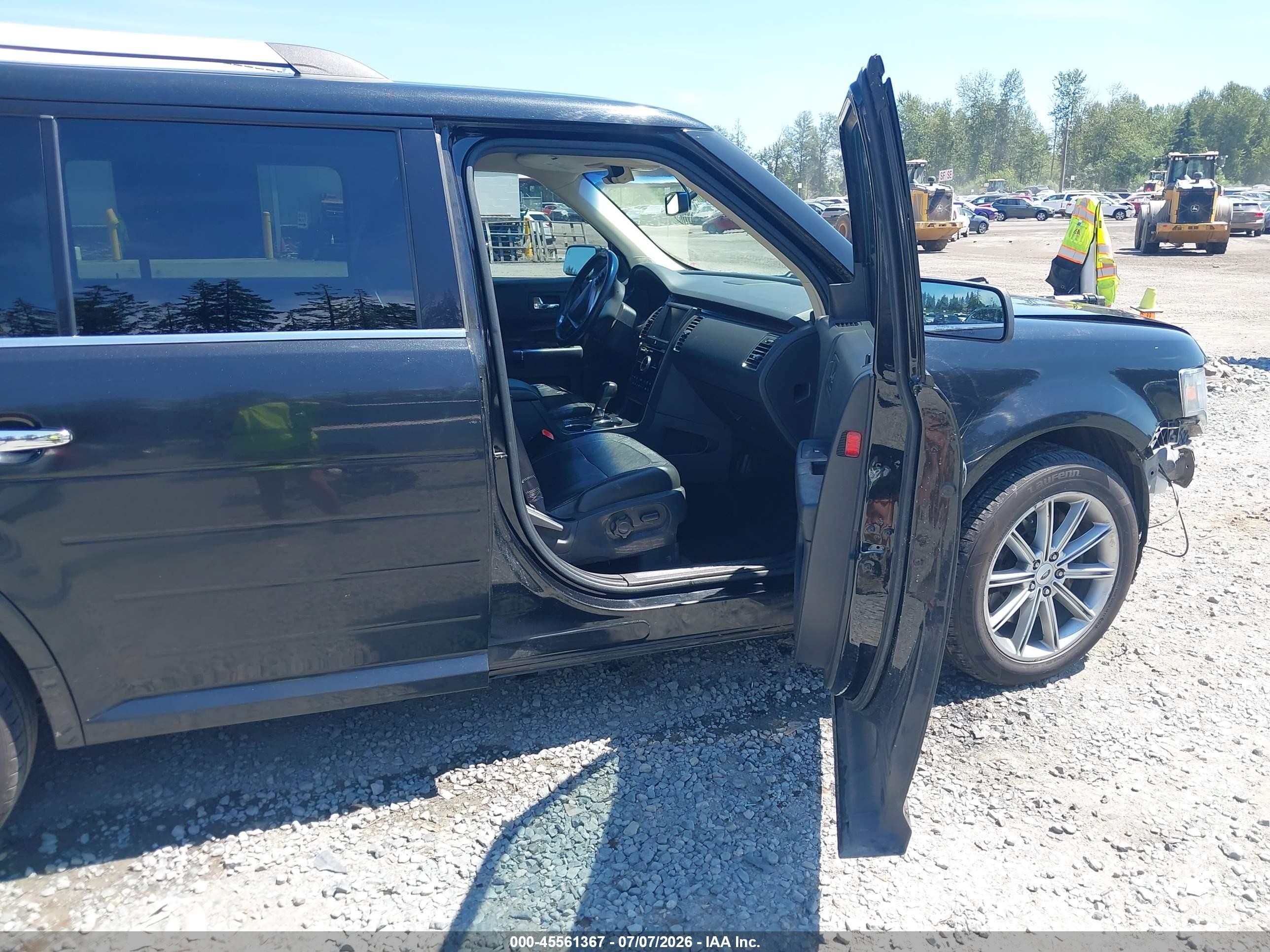 2013 Ford Flex Limited Brown vin: 2FMHK6D82DBD08934