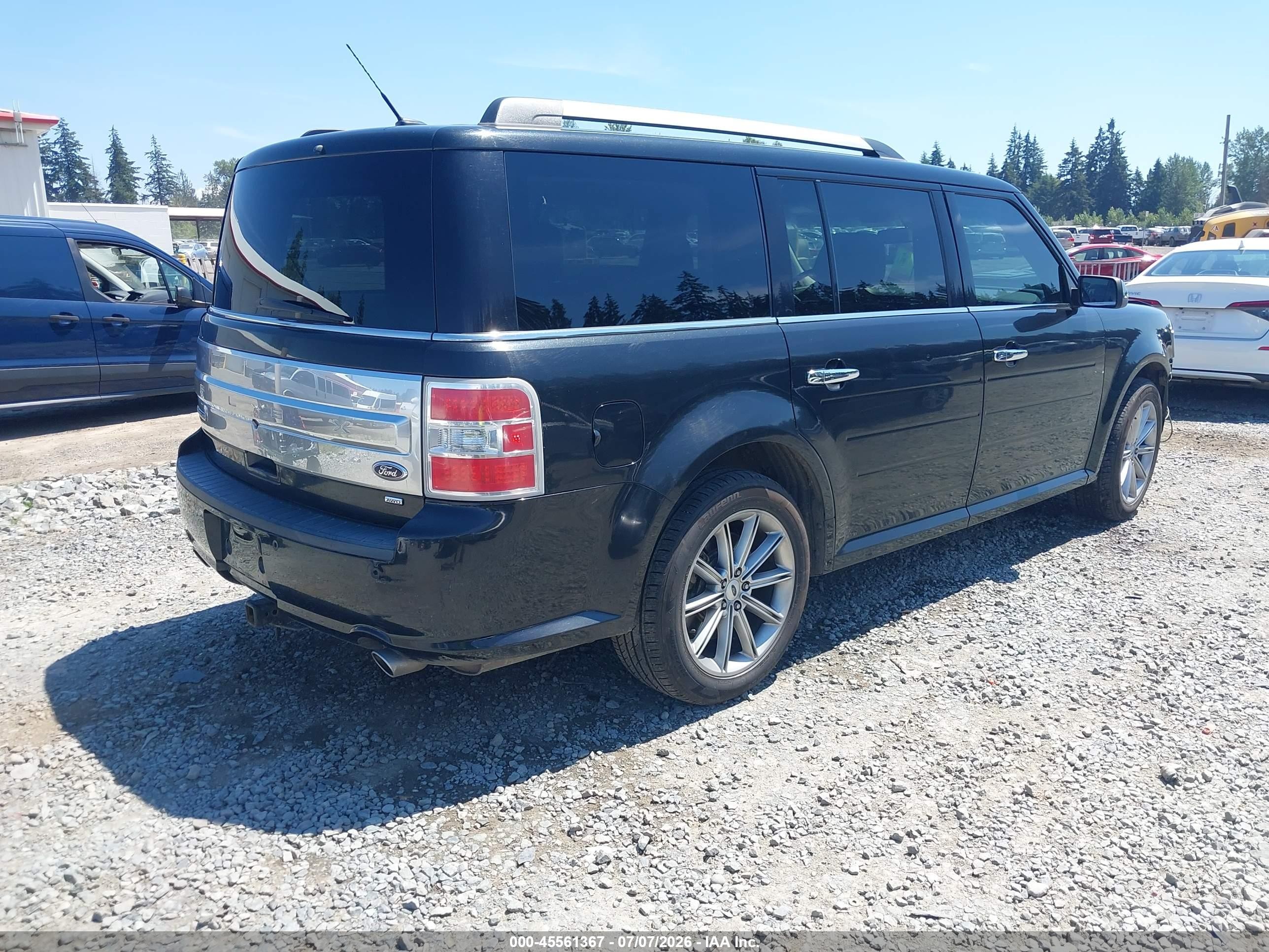 2013 Ford Flex Limited Brown vin: 2FMHK6D82DBD08934
