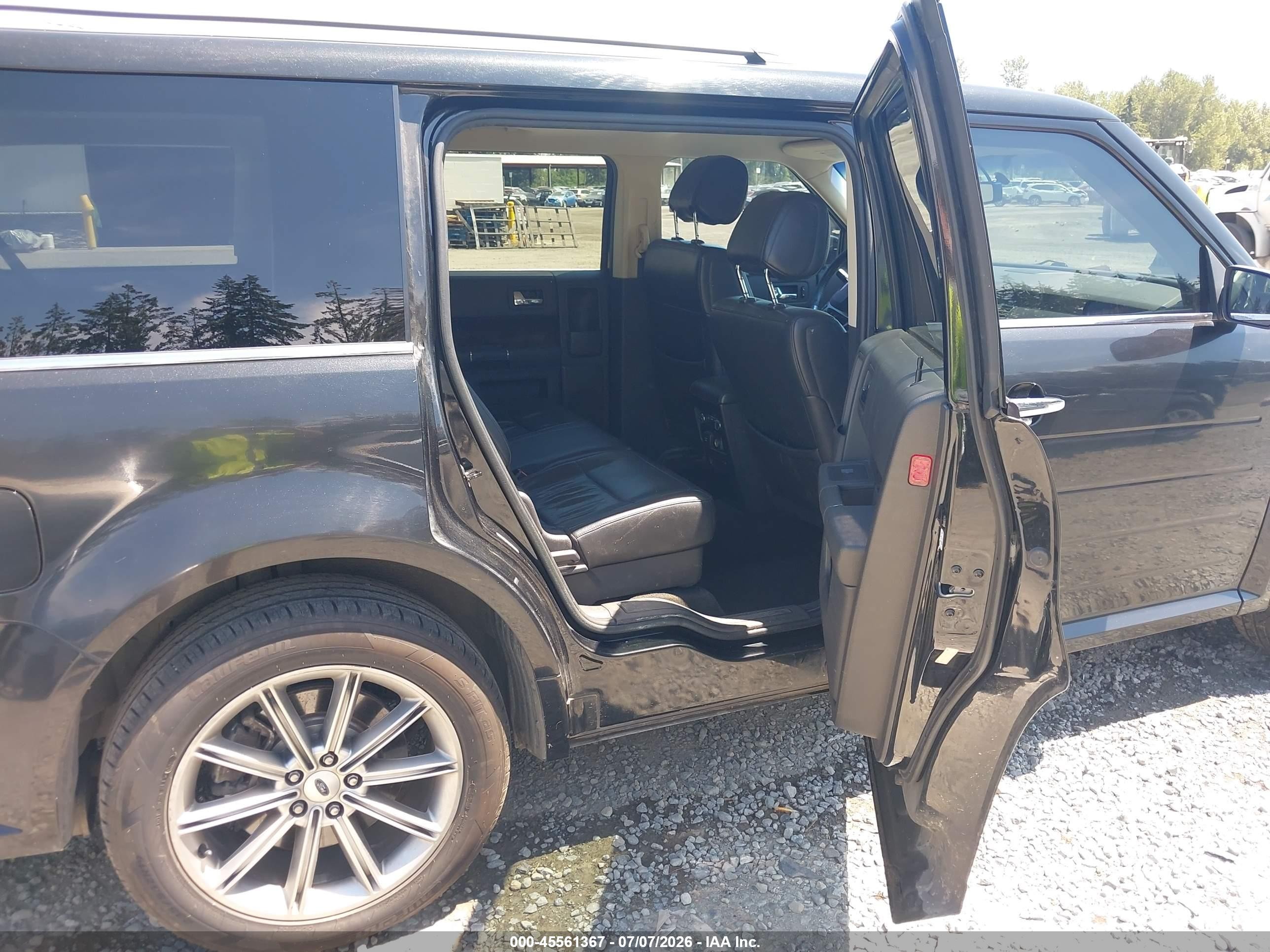 2013 Ford Flex Limited Brown vin: 2FMHK6D82DBD08934