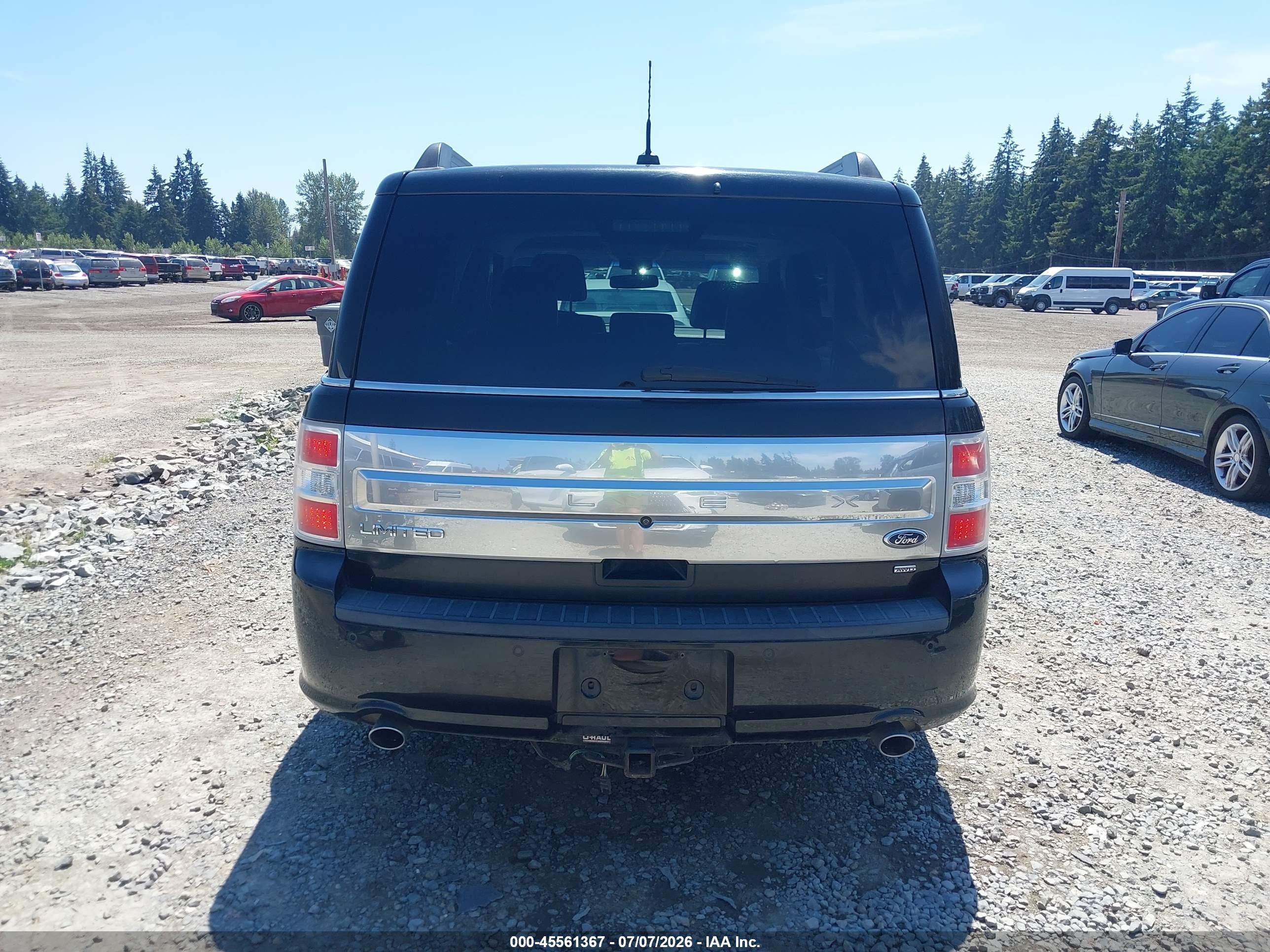 2013 Ford Flex Limited Brown vin: 2FMHK6D82DBD08934
