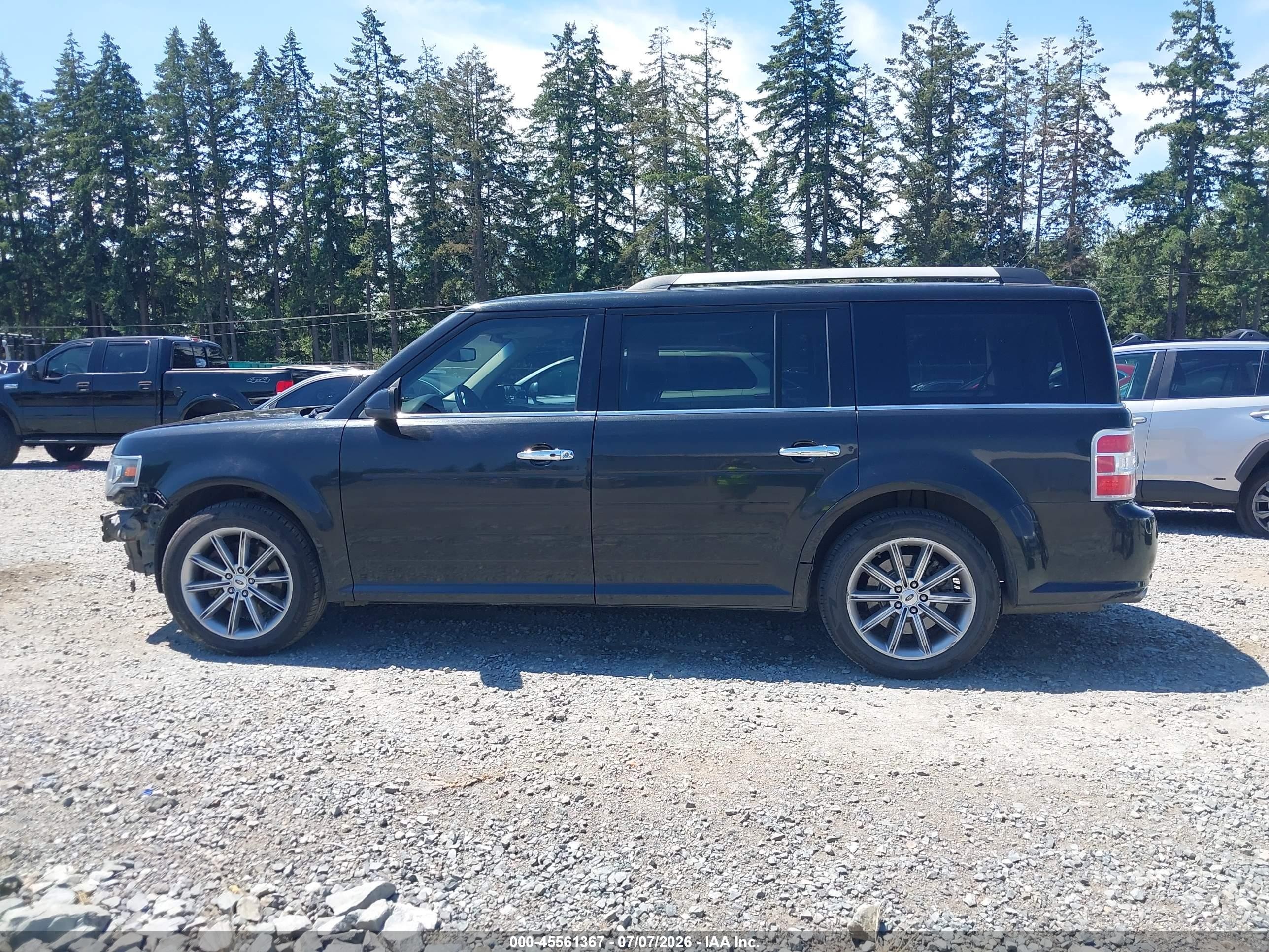 2013 Ford Flex Limited Brown vin: 2FMHK6D82DBD08934