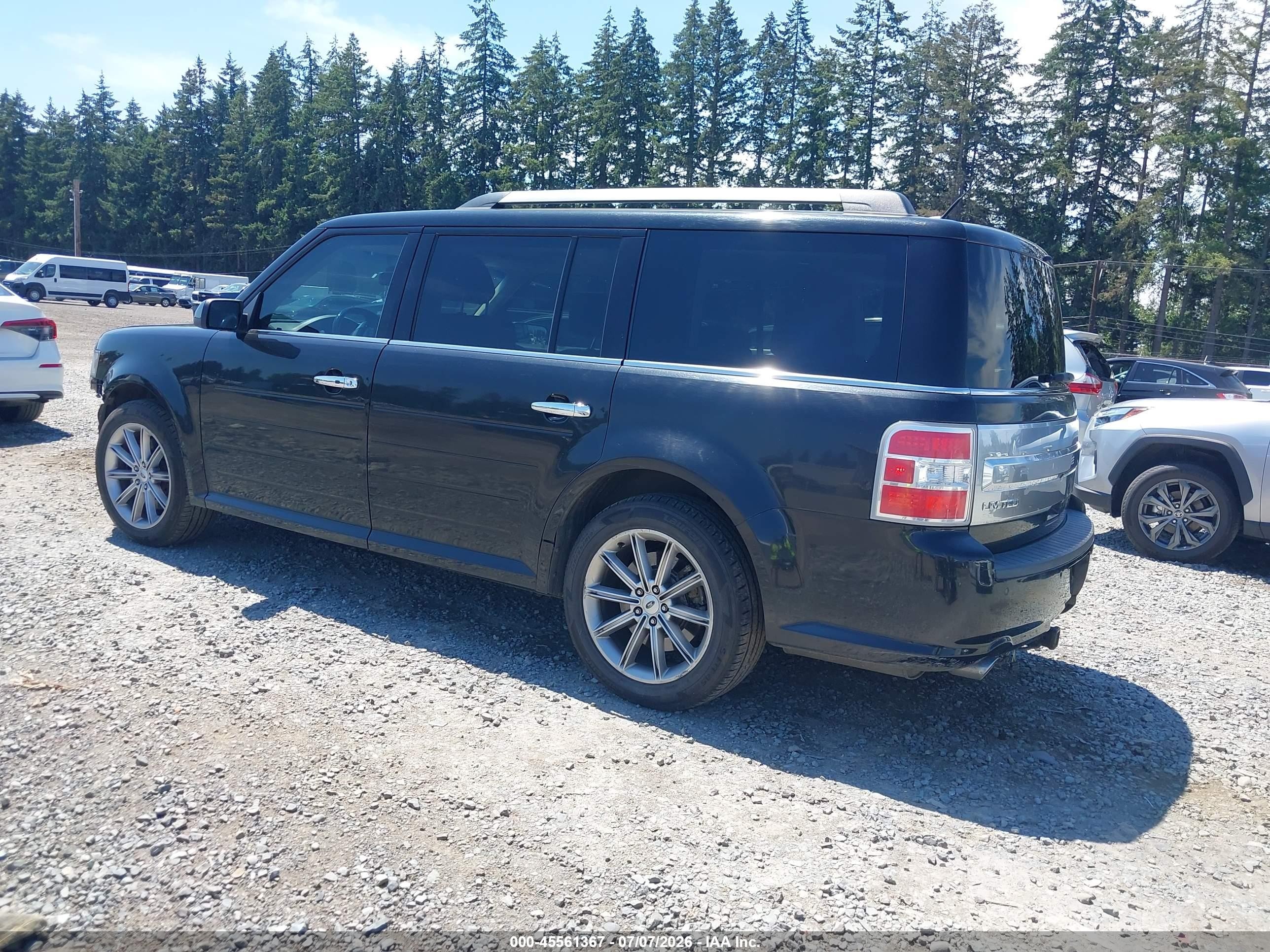 2013 Ford Flex Limited Brown vin: 2FMHK6D82DBD08934