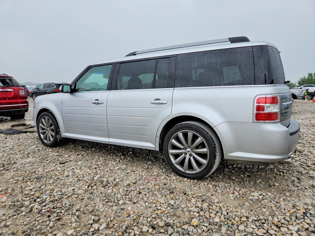 2013 Ford Flex Limited Silver vin: 2FMHK6D82DBD30092