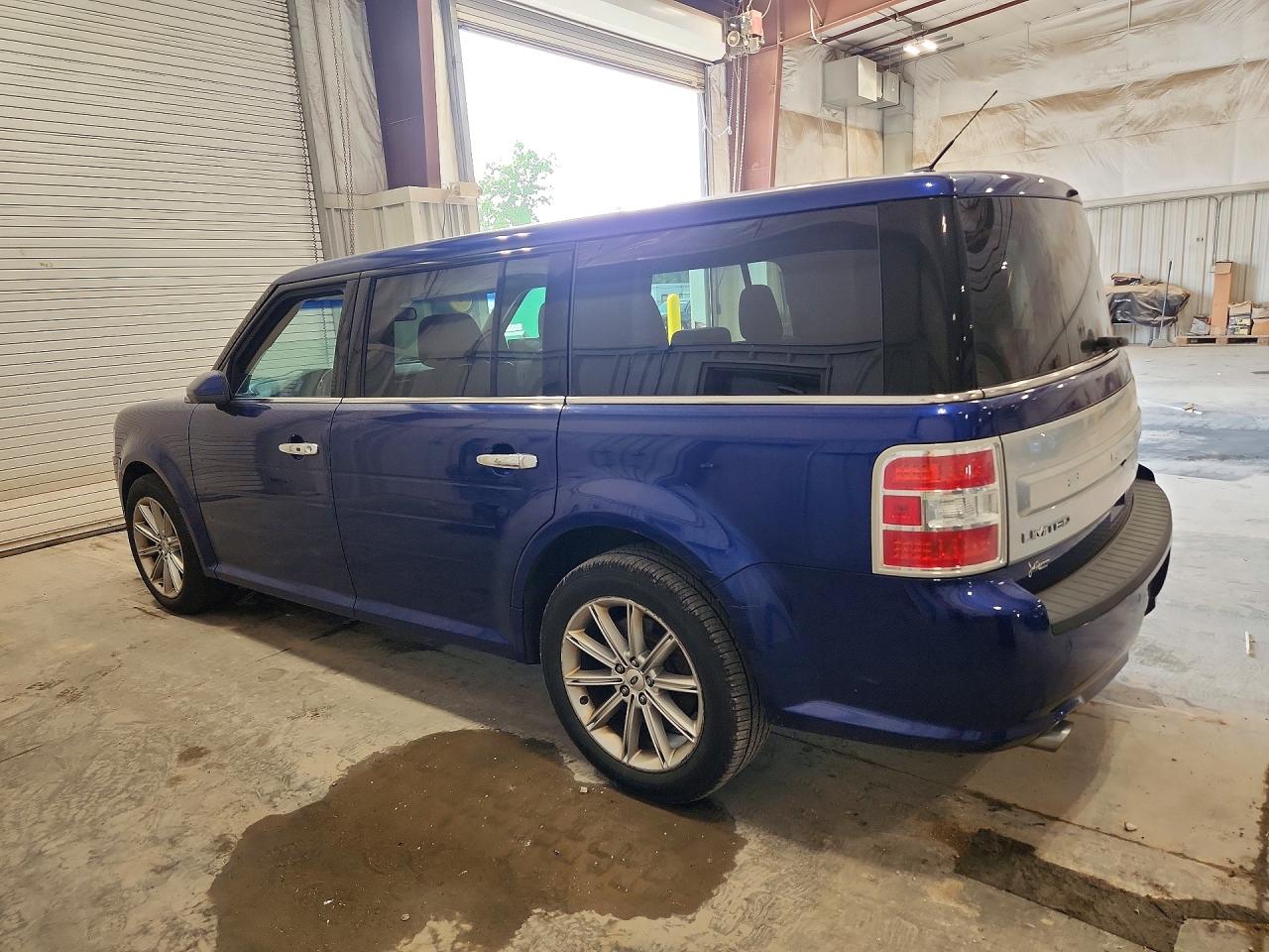 2014 Ford Flex Limited Blue vin: 2FMHK6D82EBD04254