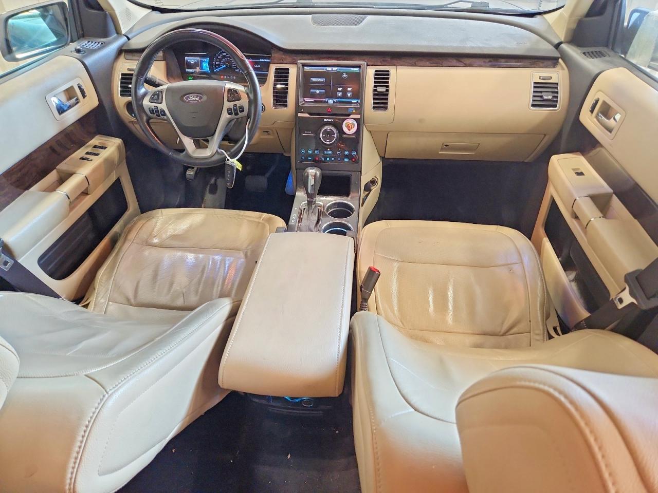 2014 Ford Flex Limited Blue vin: 2FMHK6D82EBD04254