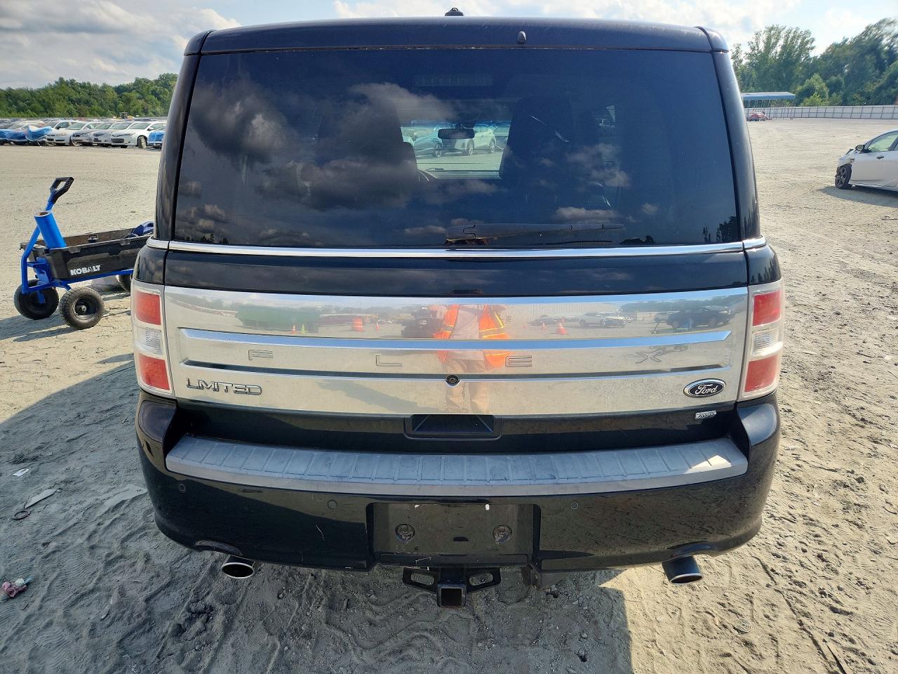 2013 Ford Flex Limited Black vin: 2FMHK6D83DBD37262