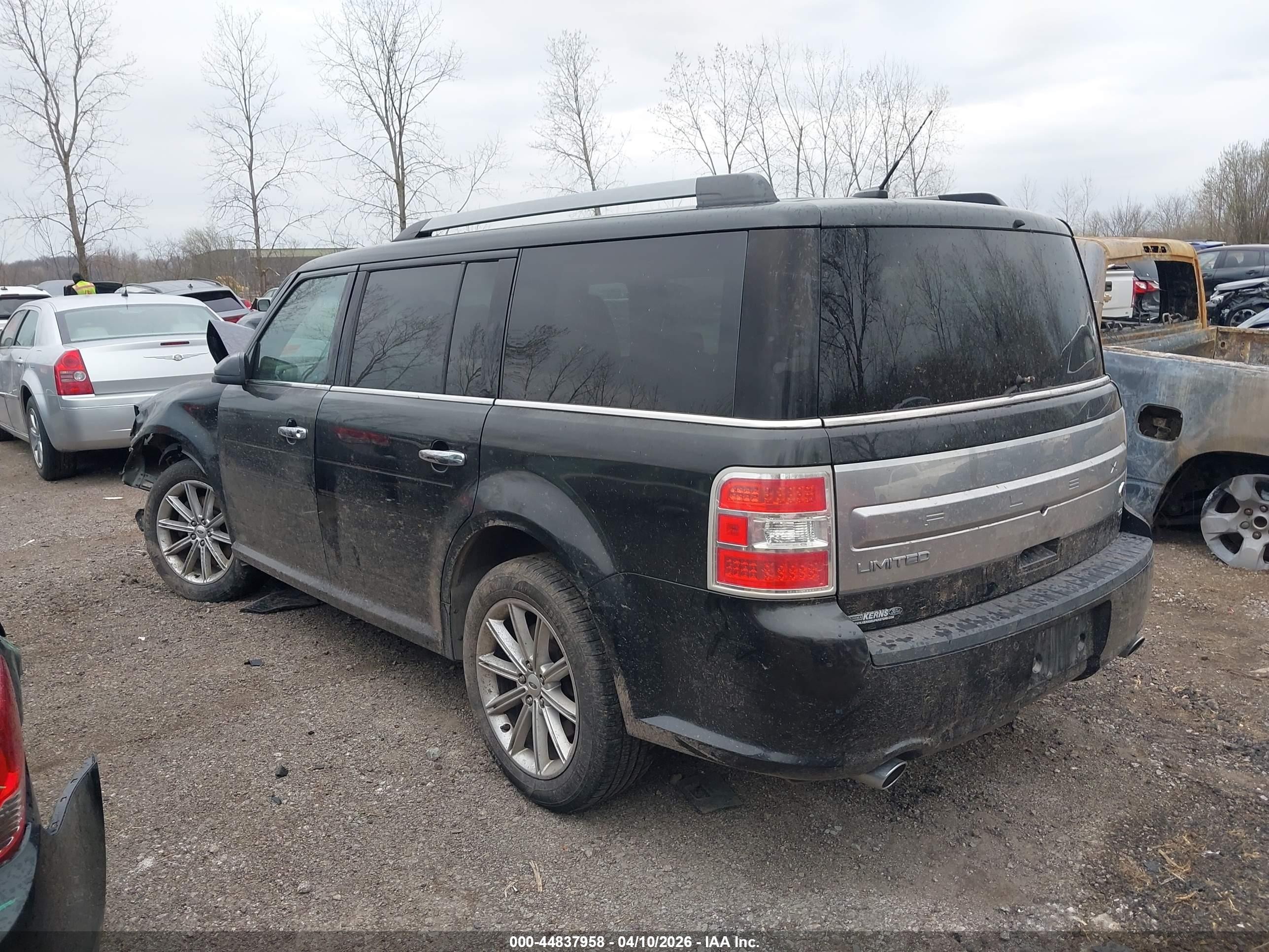2015 Ford Flex Limited Black vin: 2FMHK6D85FBA05925