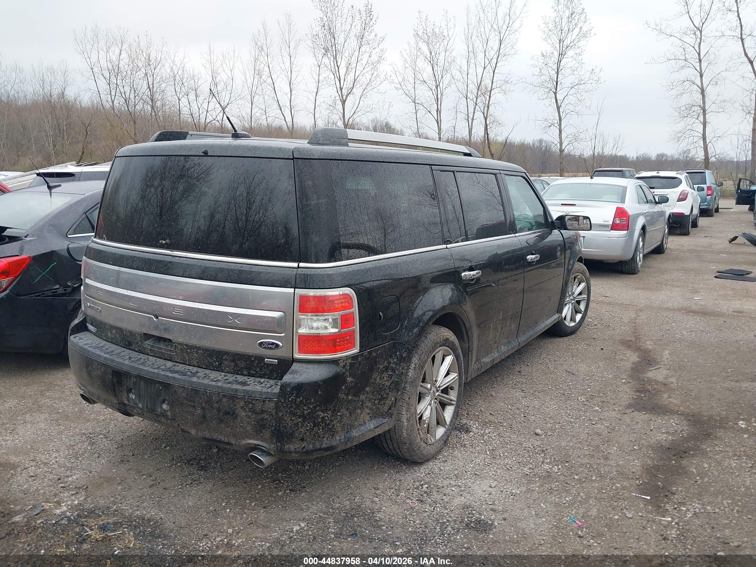 2015 Ford Flex Limited Black vin: 2FMHK6D85FBA05925