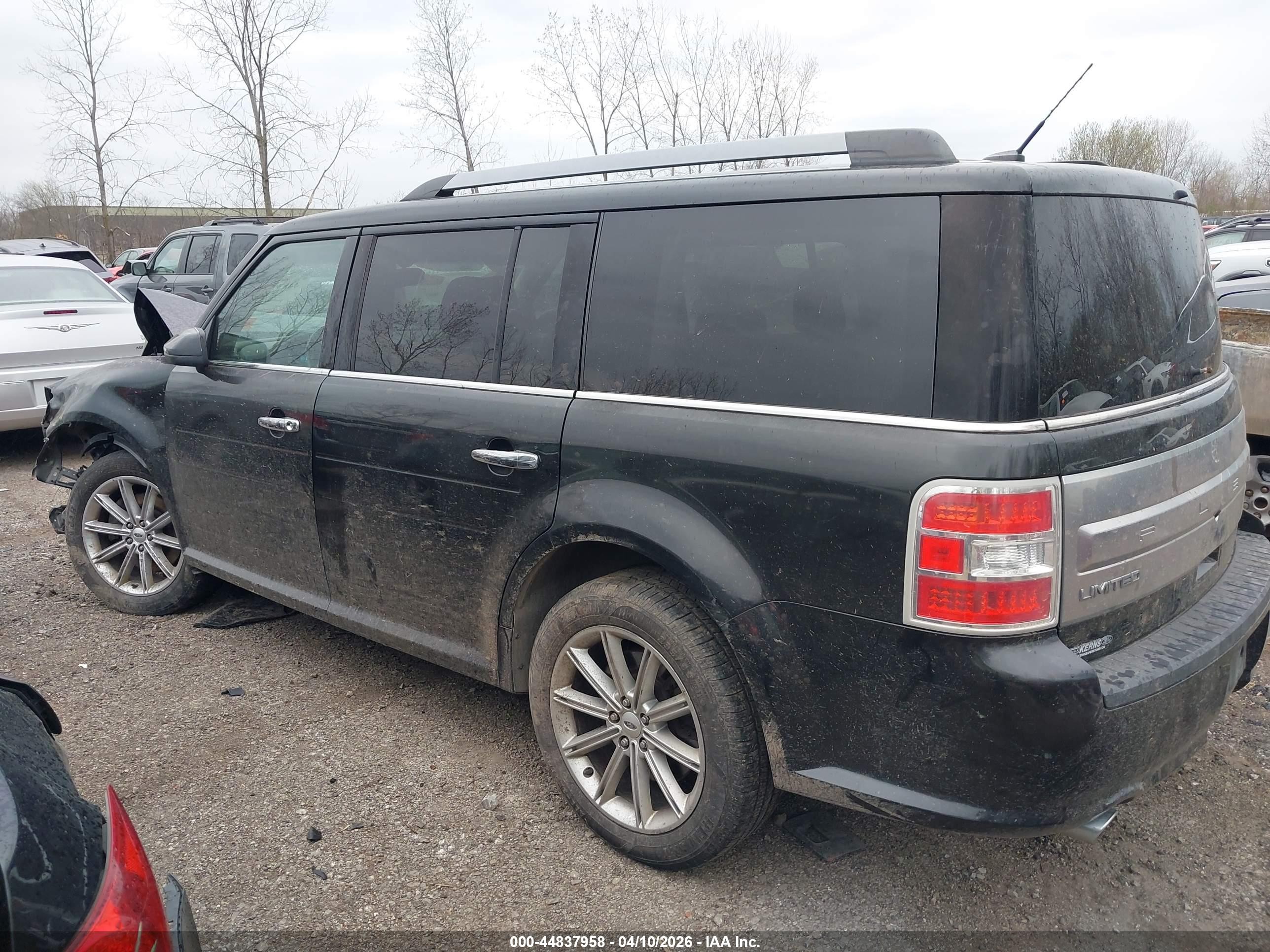 2015 Ford Flex Limited Black vin: 2FMHK6D85FBA05925