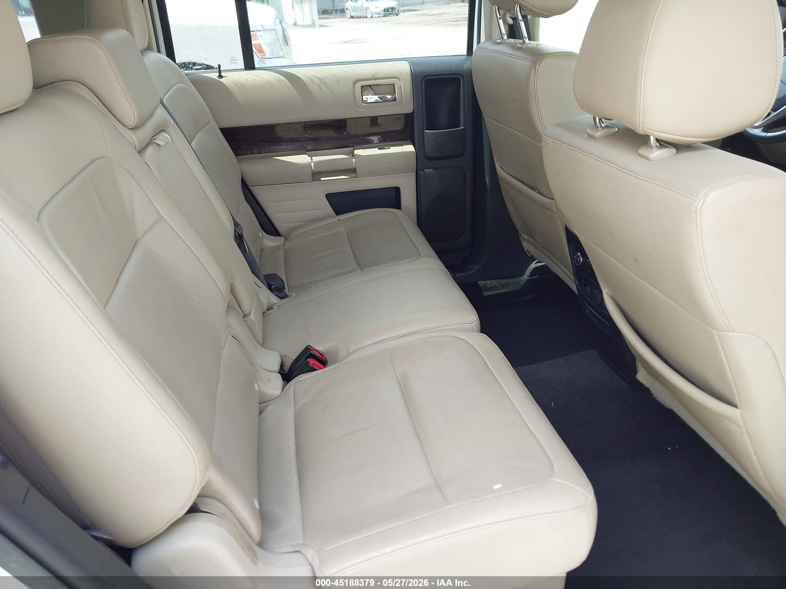 2015 Ford Flex Limited White vin: 2FMHK6D86FBA06047