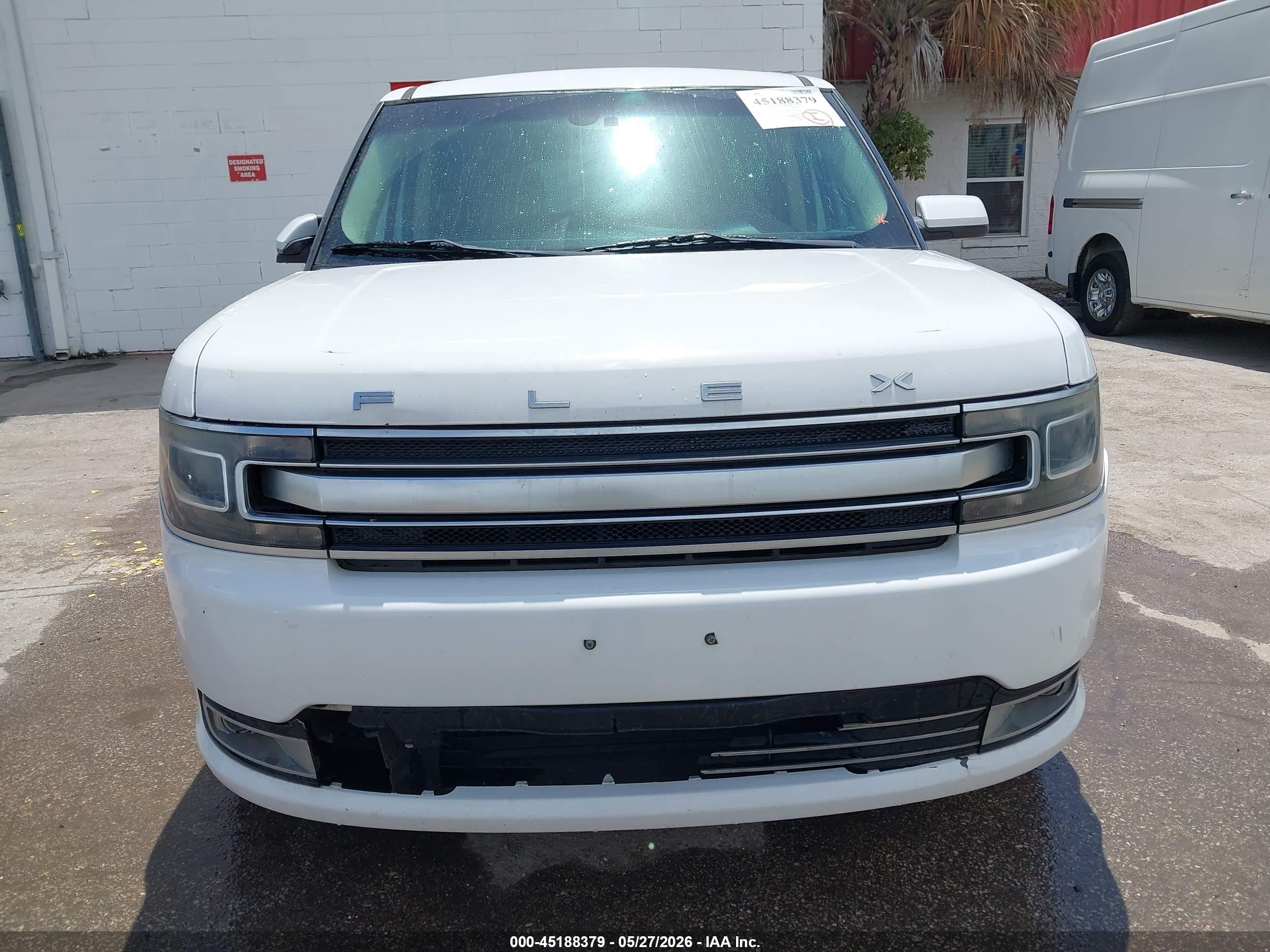 2015 Ford Flex Limited White vin: 2FMHK6D86FBA06047