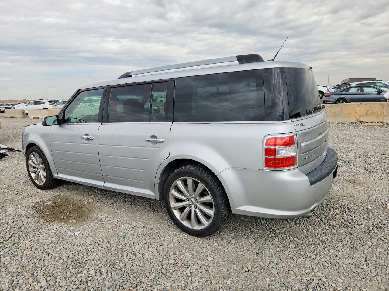 2015 Ford Flex Limited Silver vin: 2FMHK6D86FBA09451