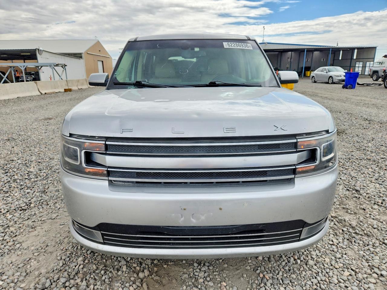 2015 Ford Flex Limited Silver vin: 2FMHK6D86FBA09451