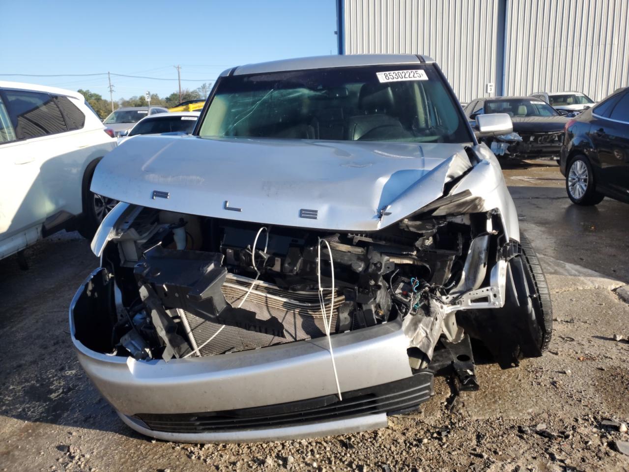 2017 Ford Flex Limited Silver vin: 2FMHK6D86HBA01823