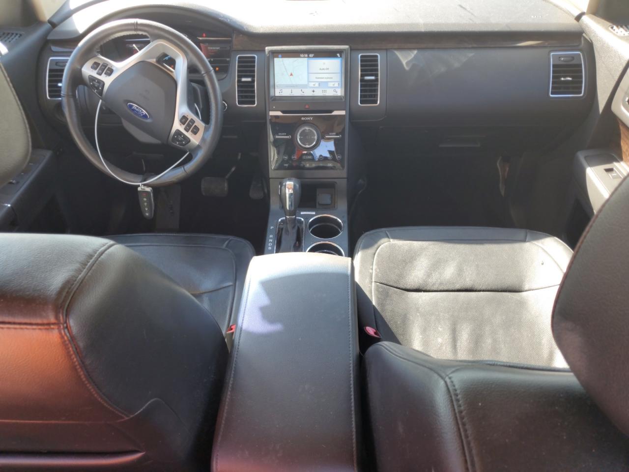 2017 Ford Flex Limited Silver vin: 2FMHK6D86HBA01823