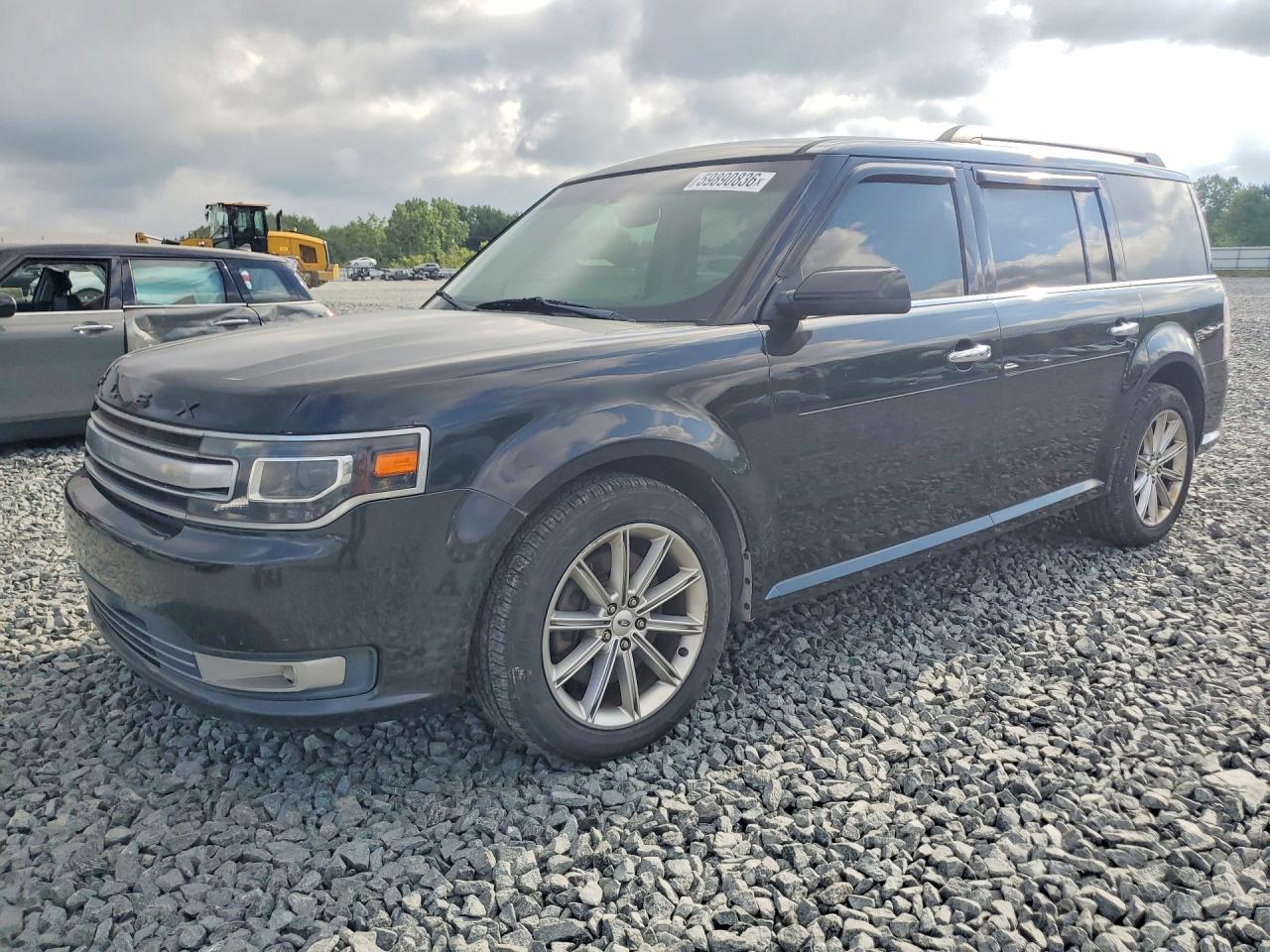 2013 Ford Flex Limited Черный vin: 2FMHK6D88DBD23485
