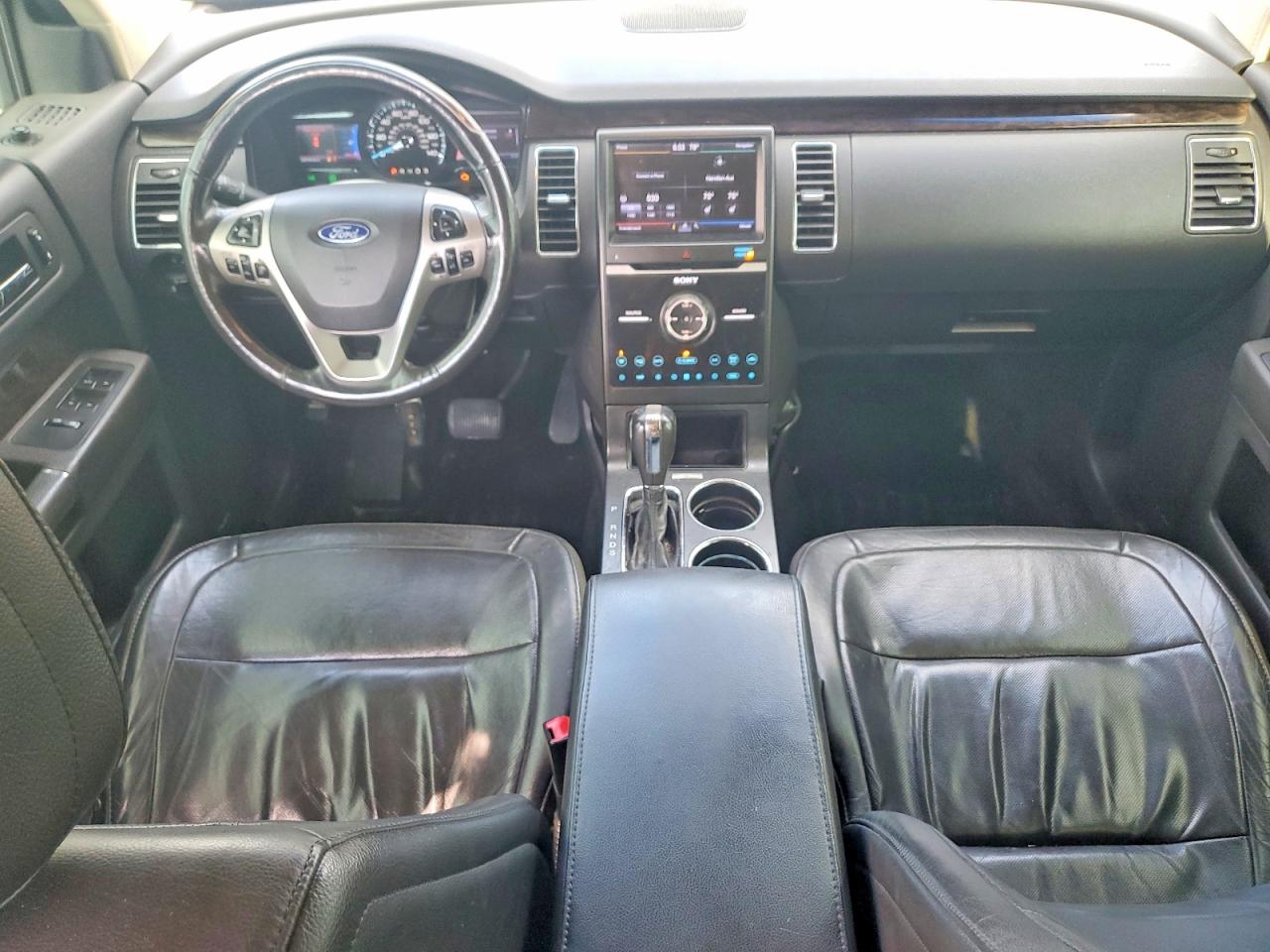 2013 Ford Flex Limited Черный vin: 2FMHK6D88DBD23485