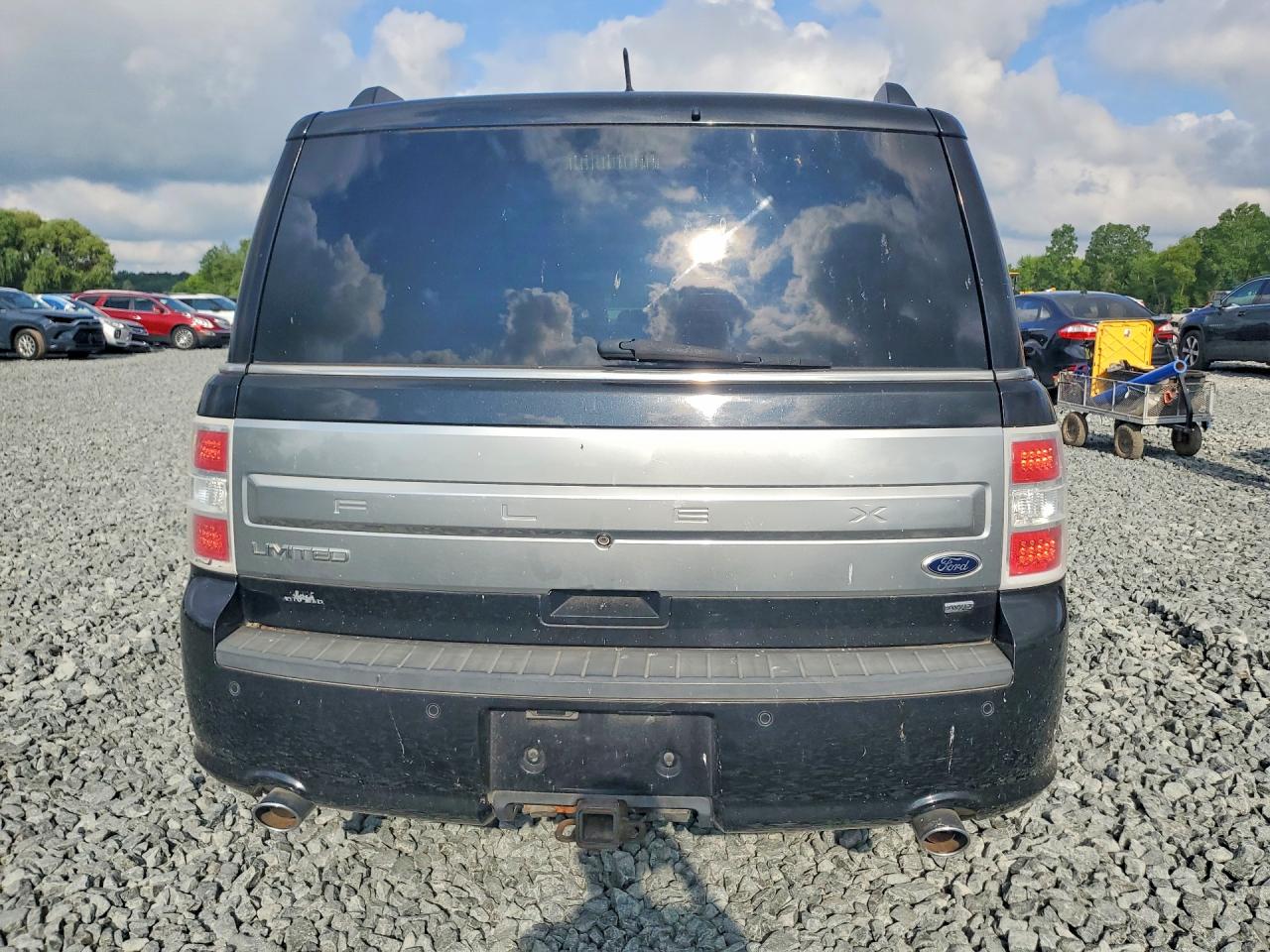 2013 Ford Flex Limited Черный vin: 2FMHK6D88DBD23485