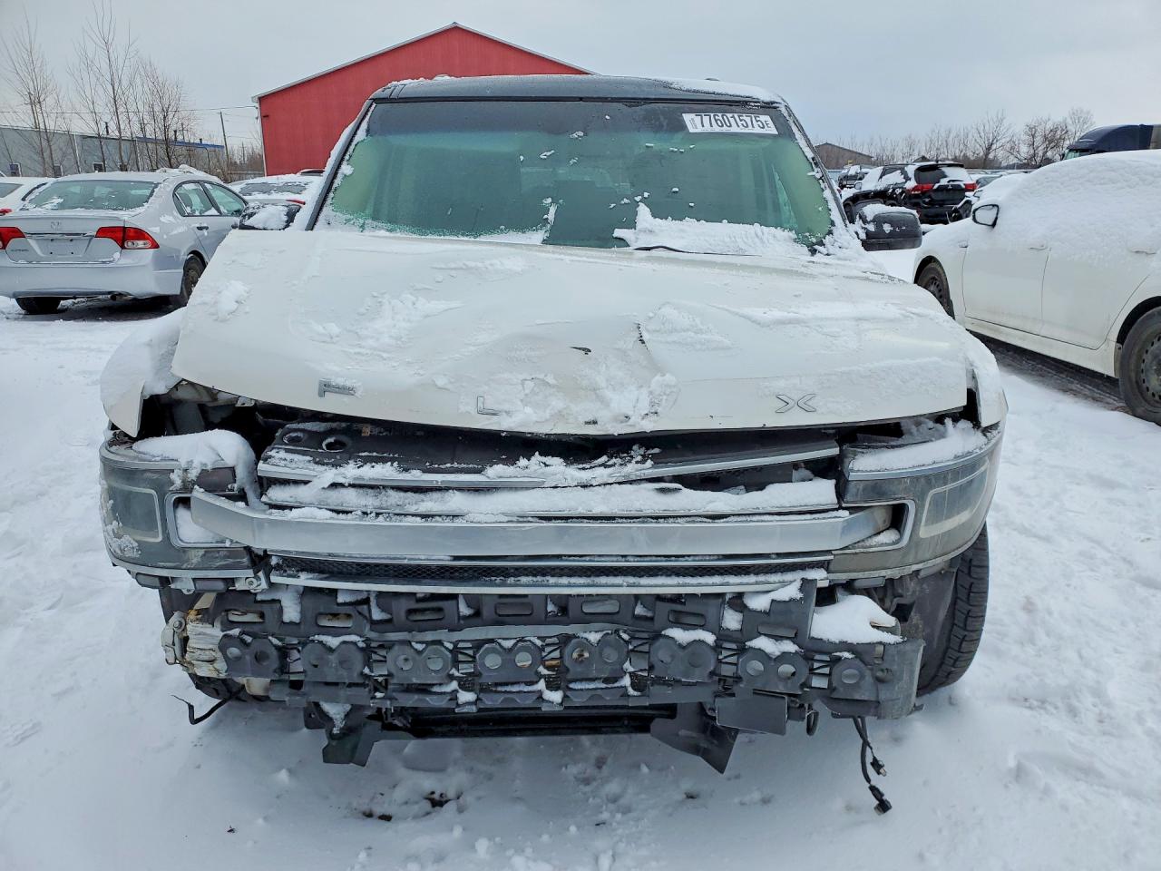 2015 Ford Flex Limited White vin: 2FMHK6D88FBA13159