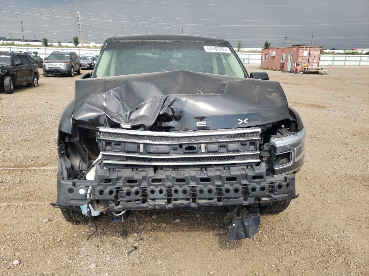 2013 Ford Flex Limited Черный vin: 2FMHK6D89DBD12107