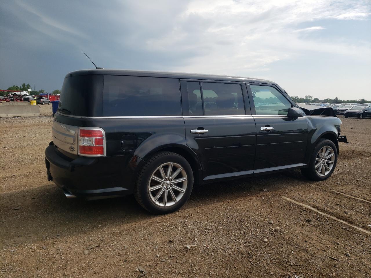 2013 Ford Flex Limited Черный vin: 2FMHK6D89DBD12107