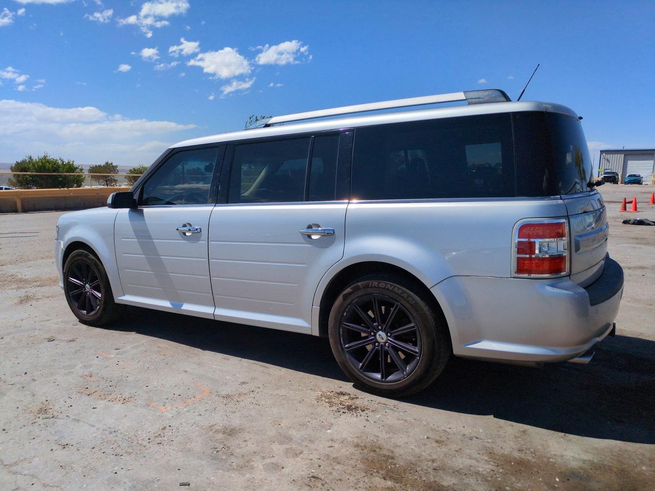 2015 Ford Flex Limited Silver vin: 2FMHK6D89FBA03952