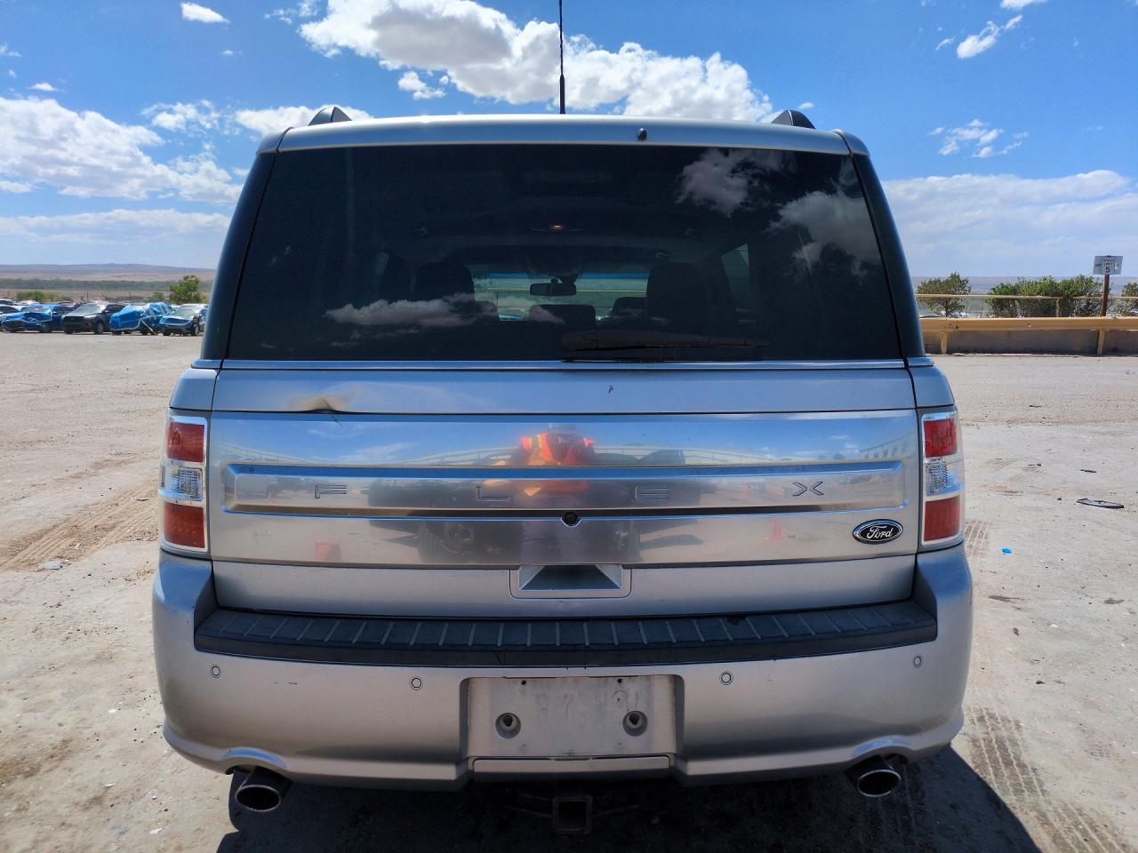 2015 Ford Flex Limited Silver vin: 2FMHK6D89FBA03952