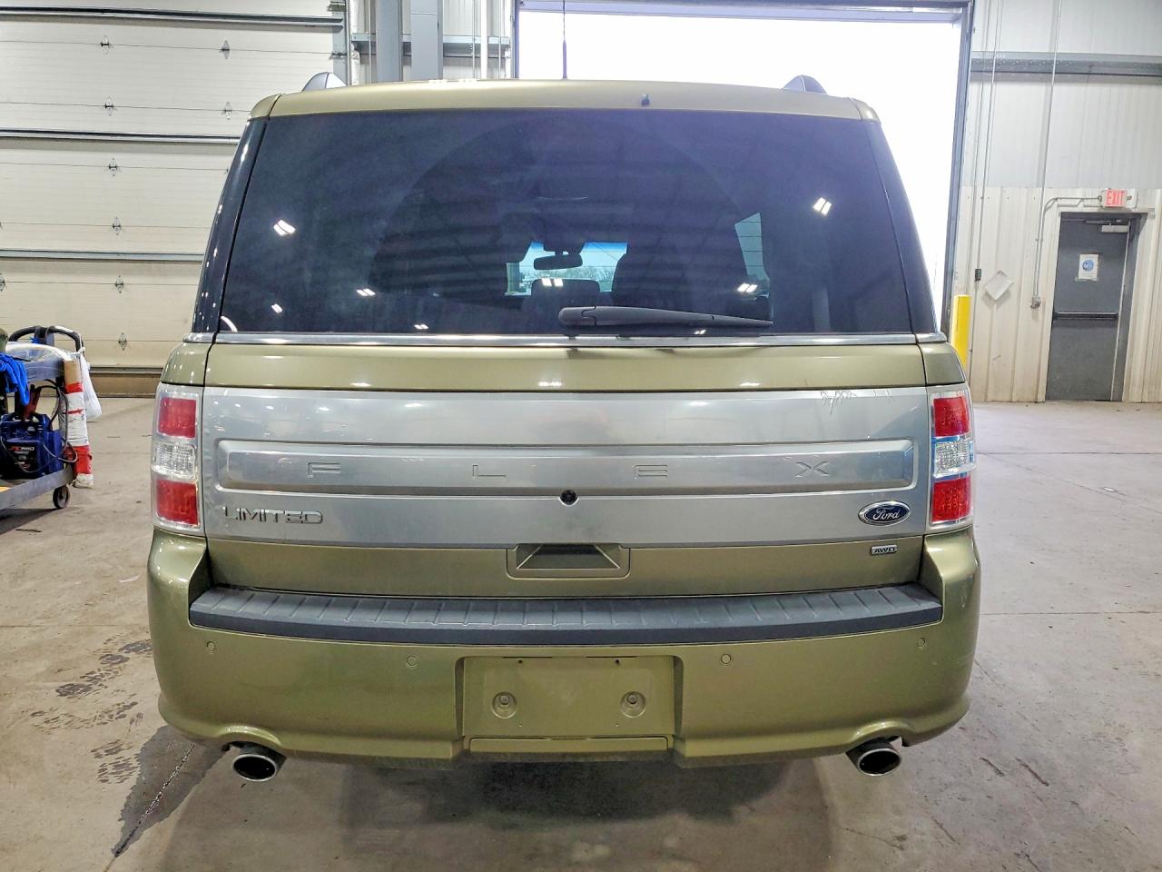 2013 Ford Flex Limited Зеленый vin: 2FMHK6D8XDBD02444