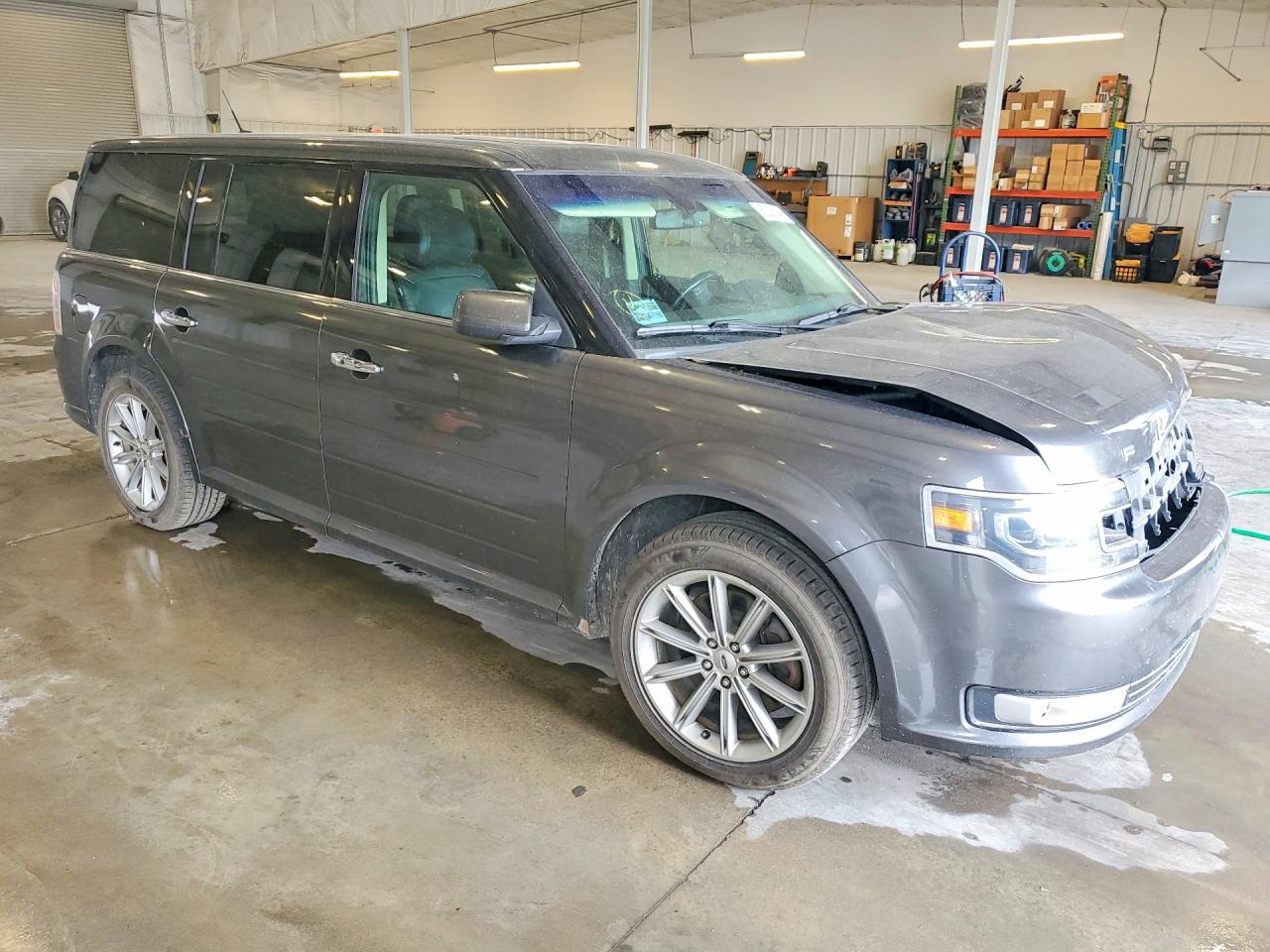 2015 Ford Flex Limited Серый vin: 2FMHK6D8XFBA04642