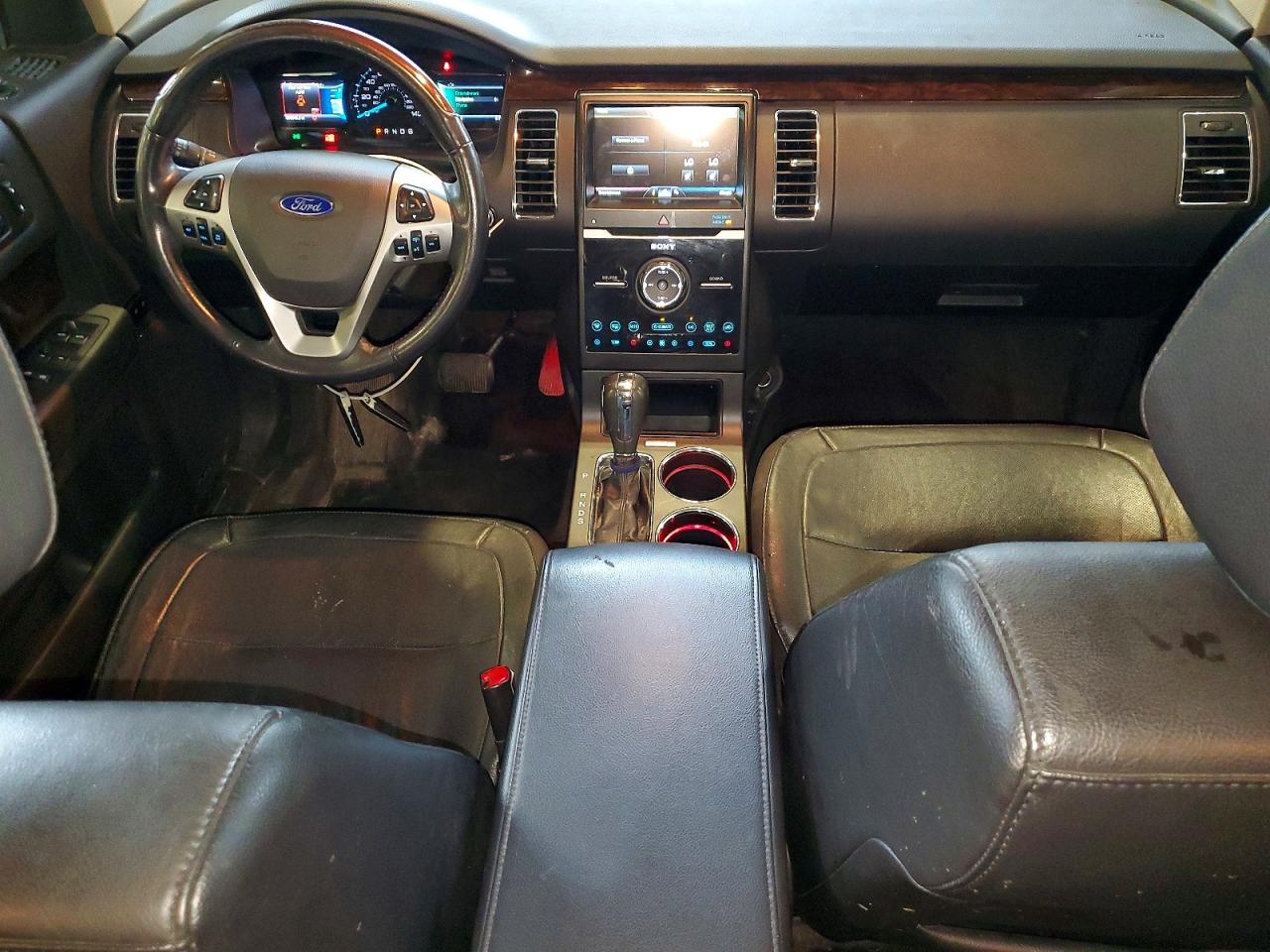 2015 Ford Flex Limited Серый vin: 2FMHK6D8XFBA04642