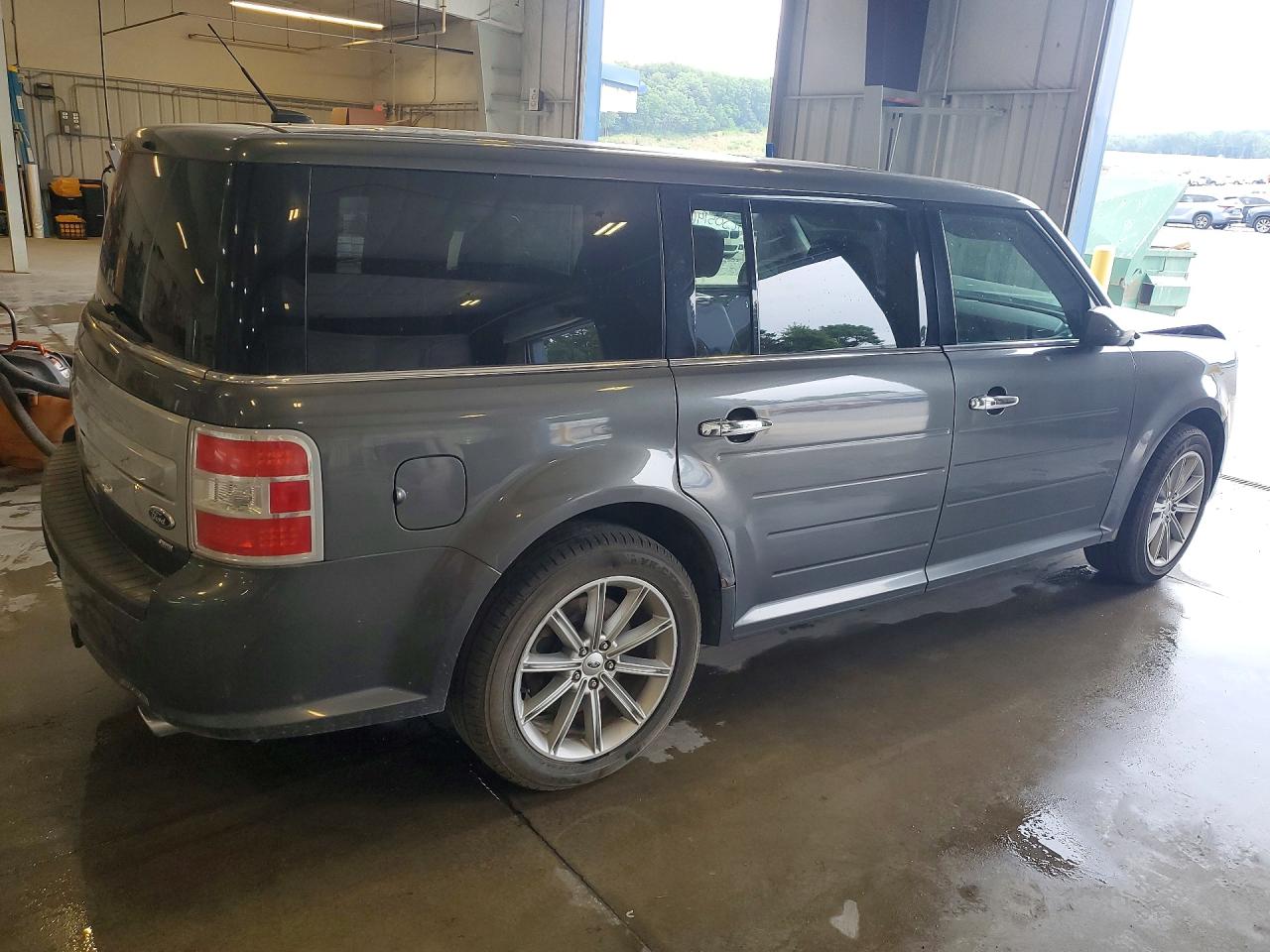 2015 Ford Flex Limited Серый vin: 2FMHK6D8XFBA04642