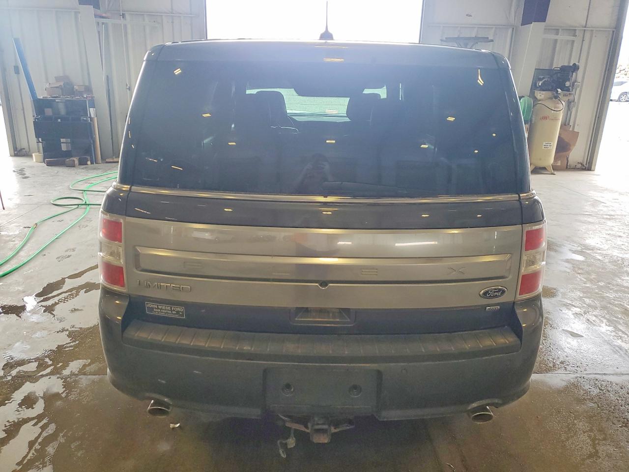 2015 Ford Flex Limited Серый vin: 2FMHK6D8XFBA04642