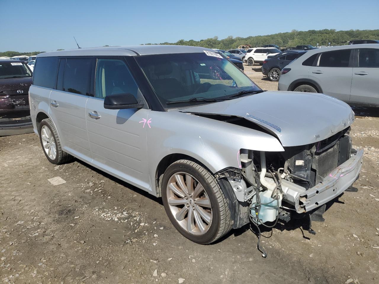 2017 Ford Flex Limited Серебряный vin: 2FMHK6D8XHBA10489