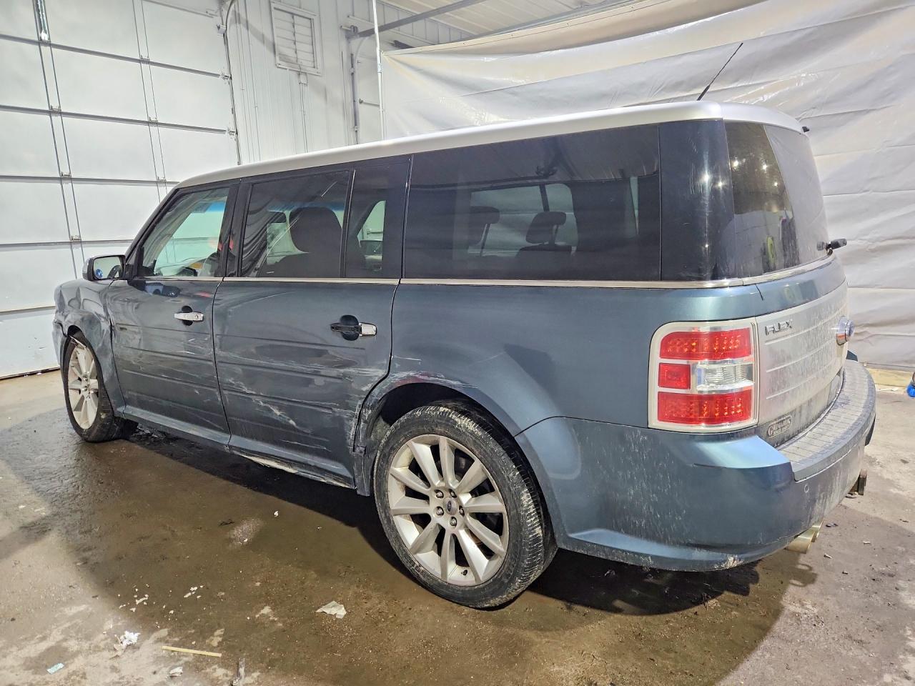 2010 Ford Flex Limited Blue vin: 2FMHK6DC1ABA70588