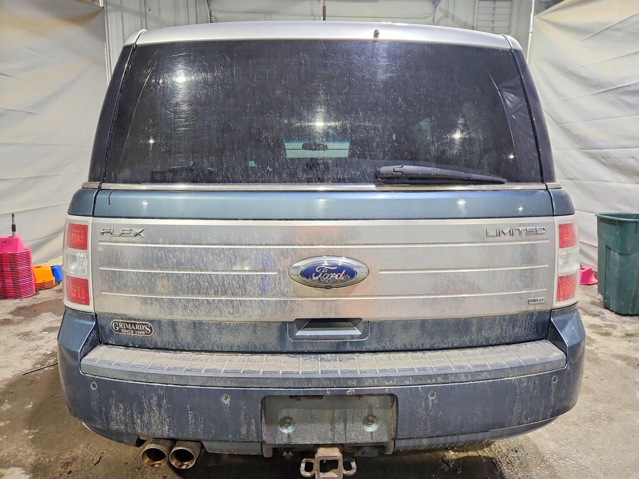 2010 Ford Flex Limited Blue vin: 2FMHK6DC1ABA70588