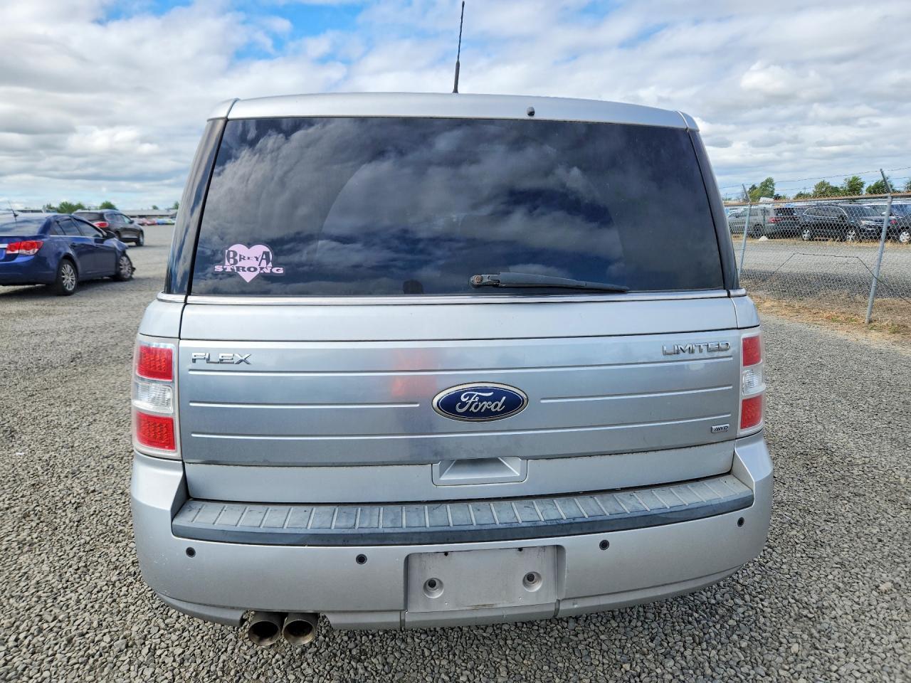 2012 Ford Flex Limited Silver vin: 2FMHK6DC1CBD01251
